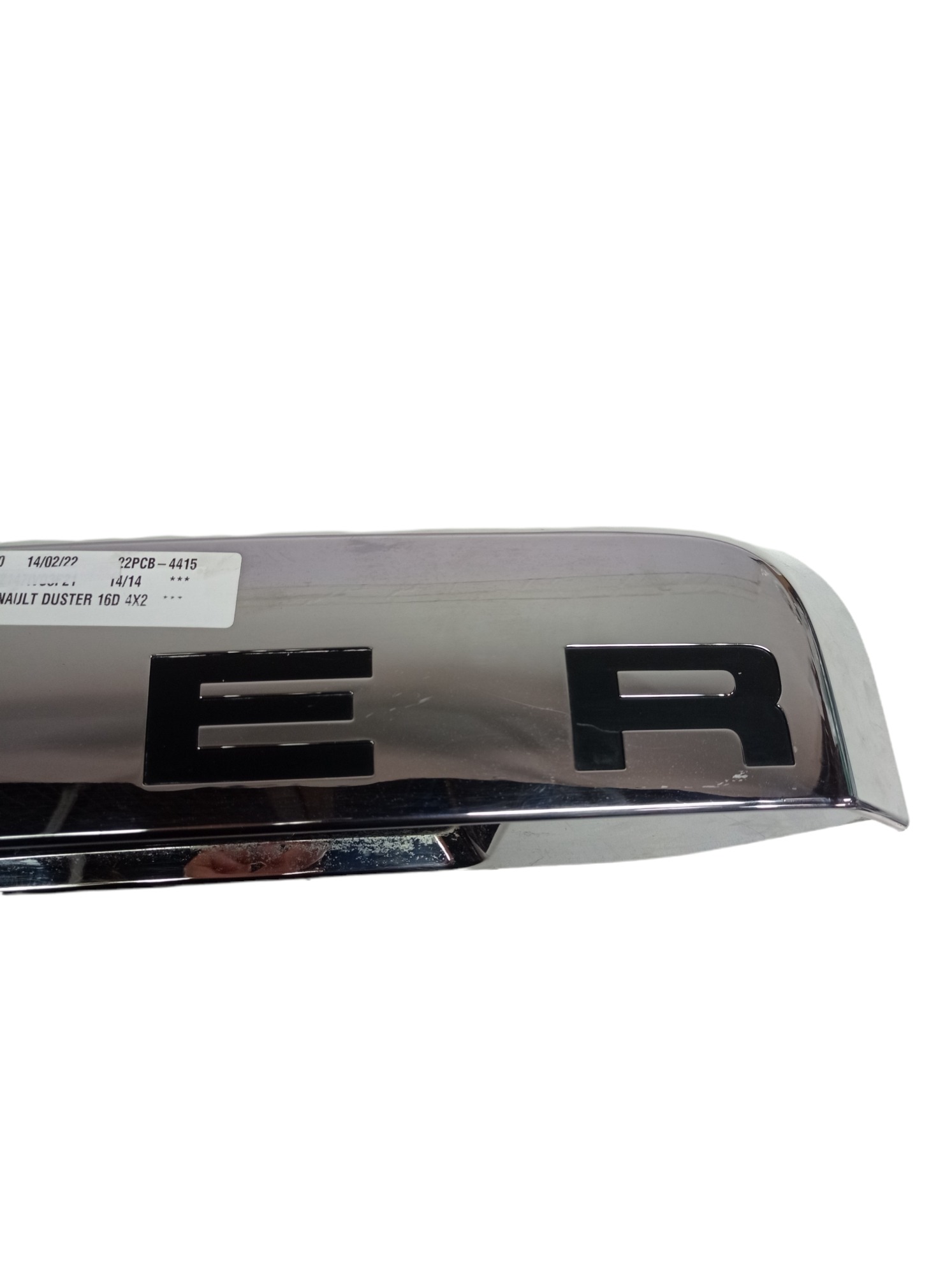848100075r Friso Cromado Moldura Porta Malas Duster 2014 4