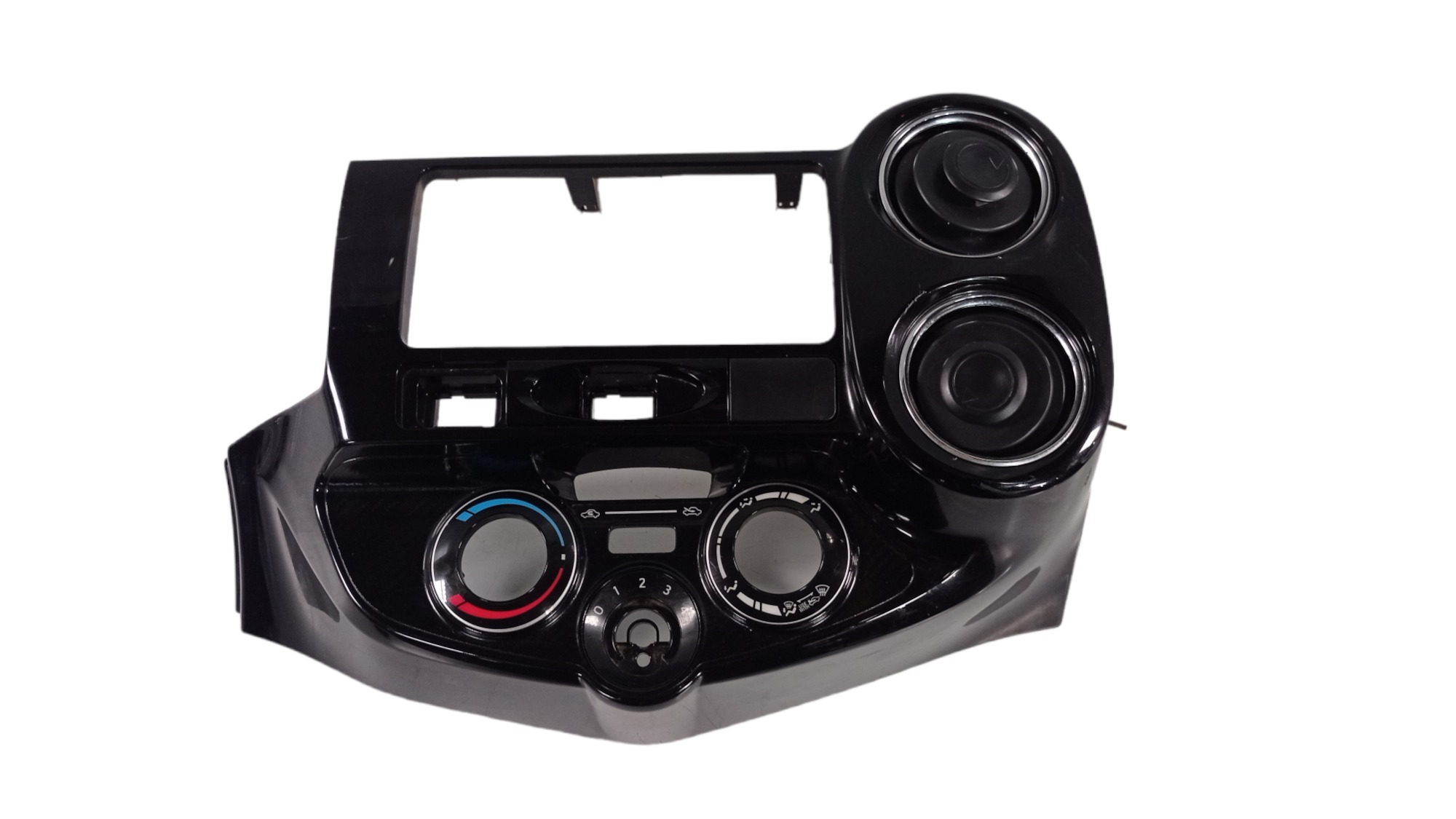 554120d540 Moldura Central Rádio Com Dif Toyota Etios 2016