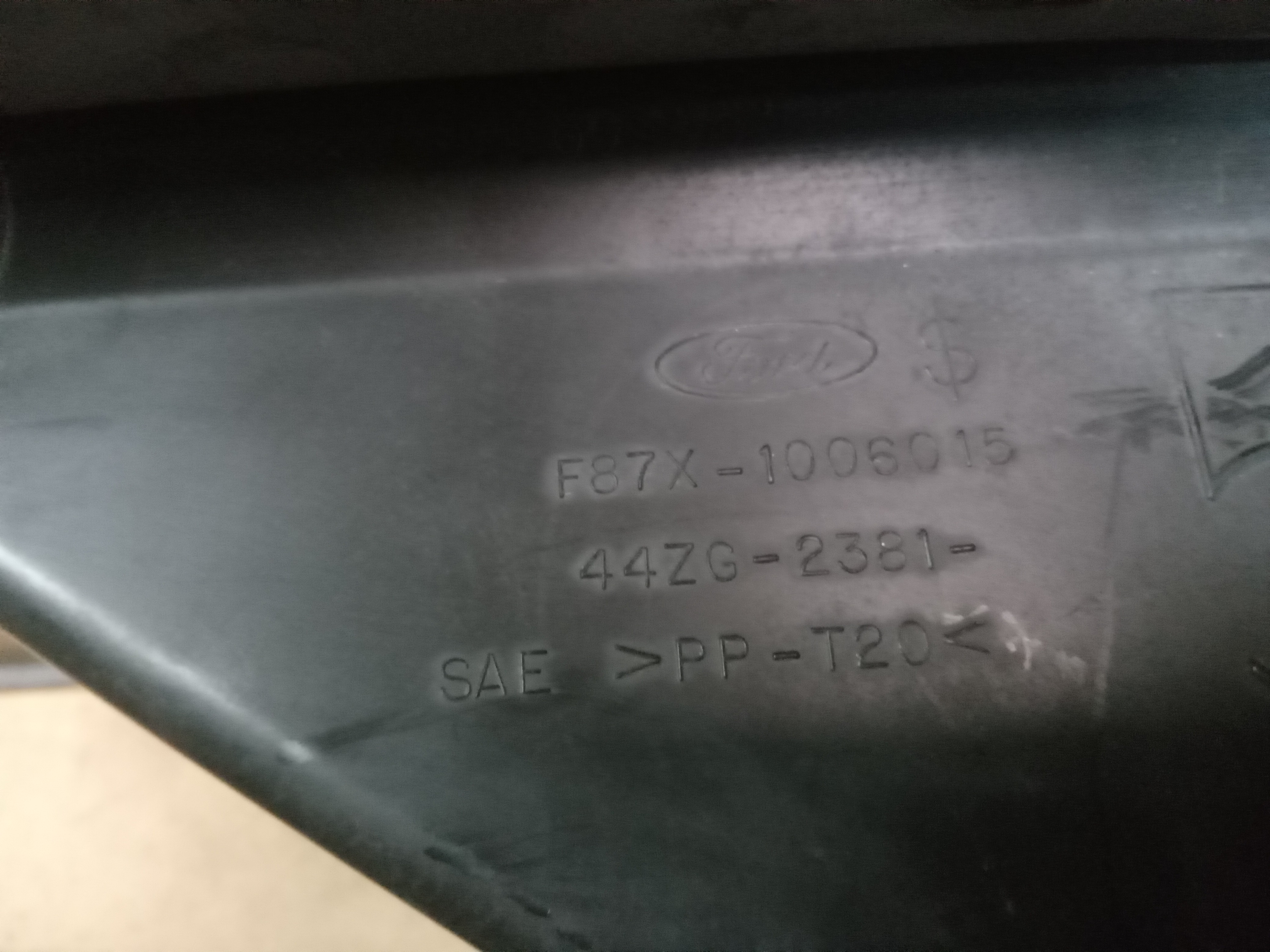 PORTA LUVAS FORD RANGER XL 1997 3