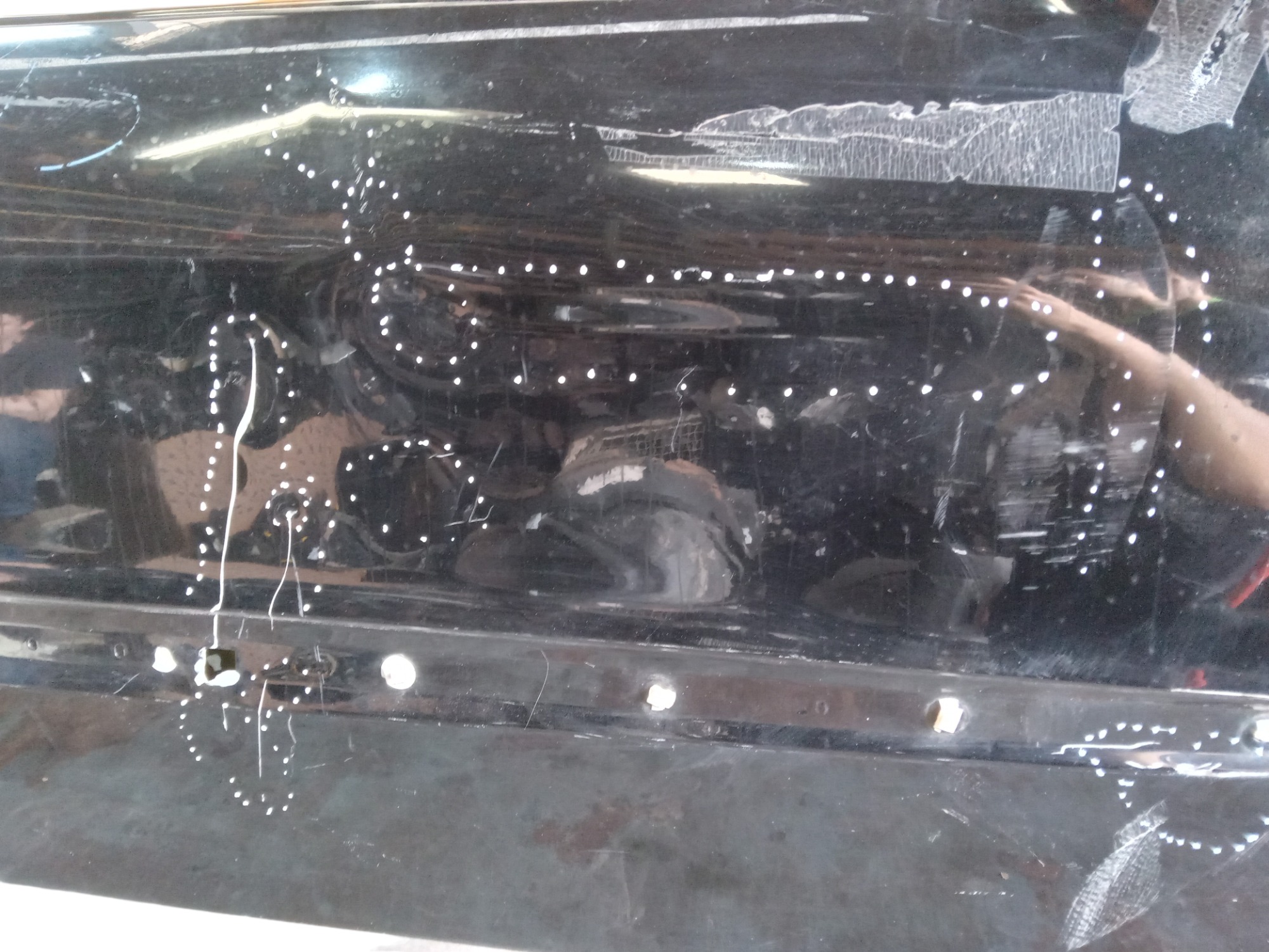 Porta Dianteira Direita Peugeot 207 2010 Para Recuperar Dianteira Direito Preto 5