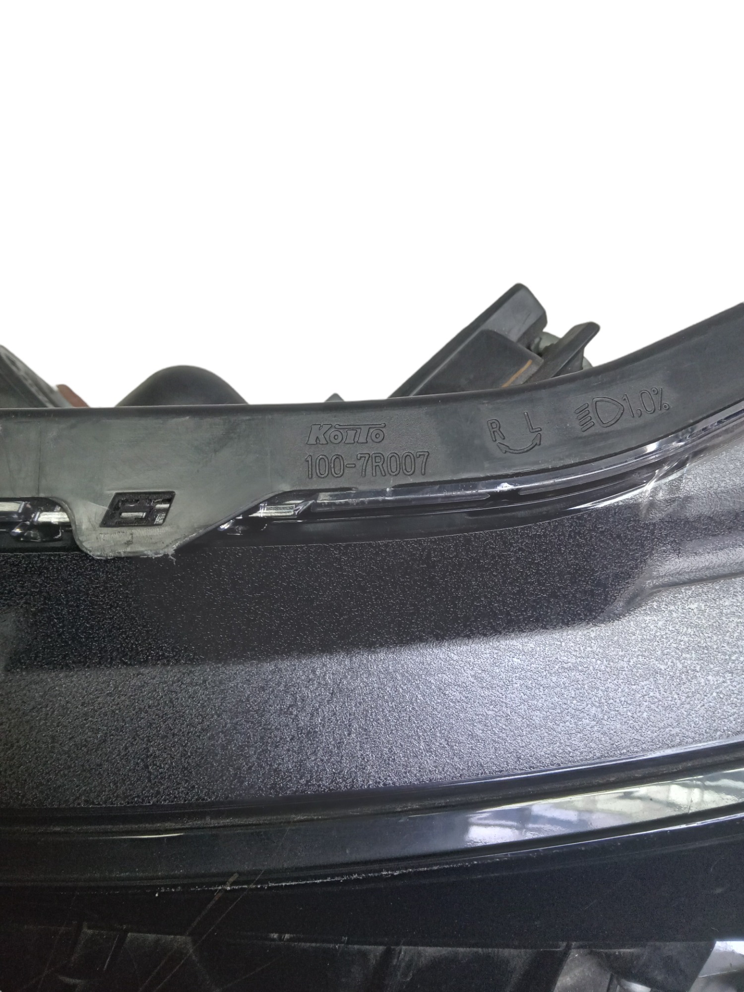 1007r007 Farol Esq Com Led Honda Hrv 2018 2020 P/ Recuperar 10