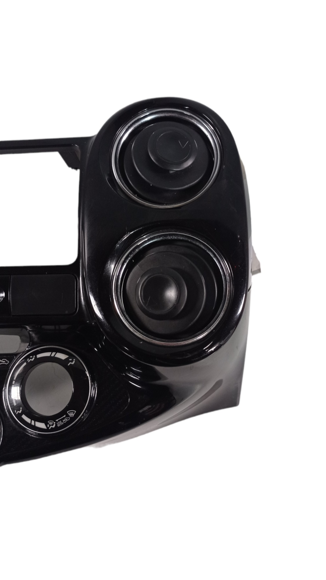 554120d540 Moldura Central Rádio Com Dif Toyota Etios 2016 2