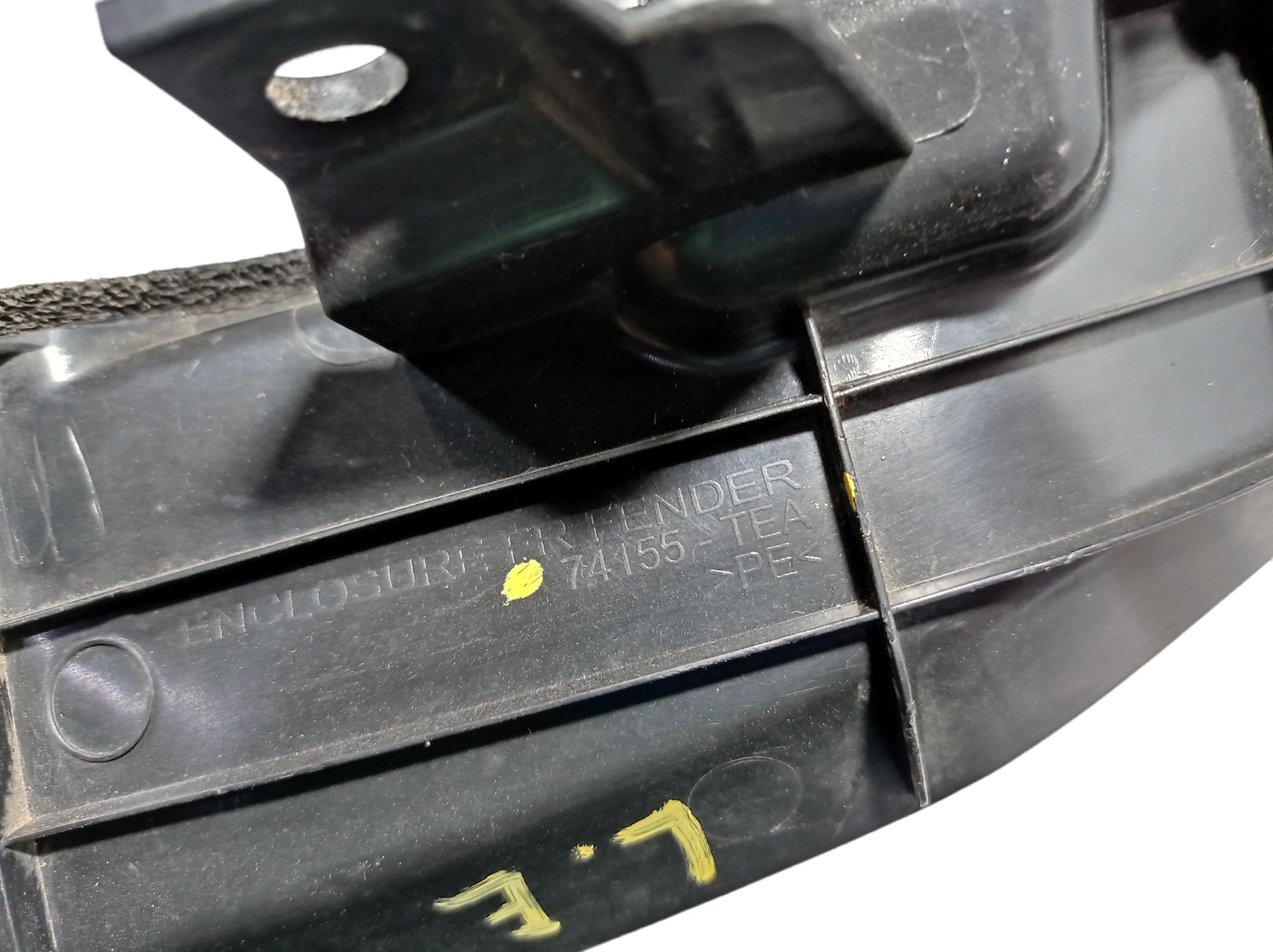 Acabamento Interno Paralama Esquerdo Honda Civic G10 V328 Preto 8