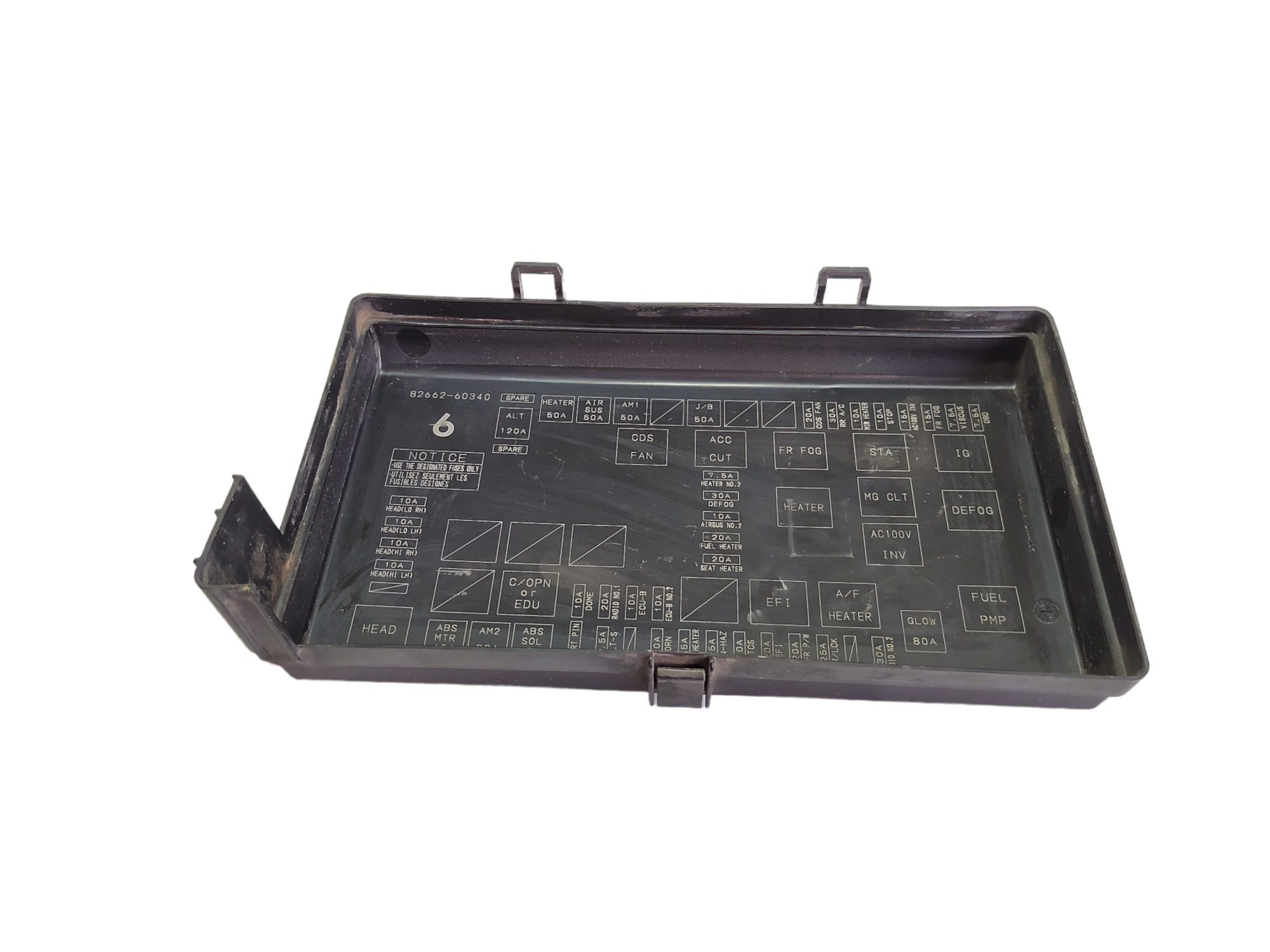 Capa Caixa Fusivel Externa Land Cruiser Prado 3.0 2004 V552 4