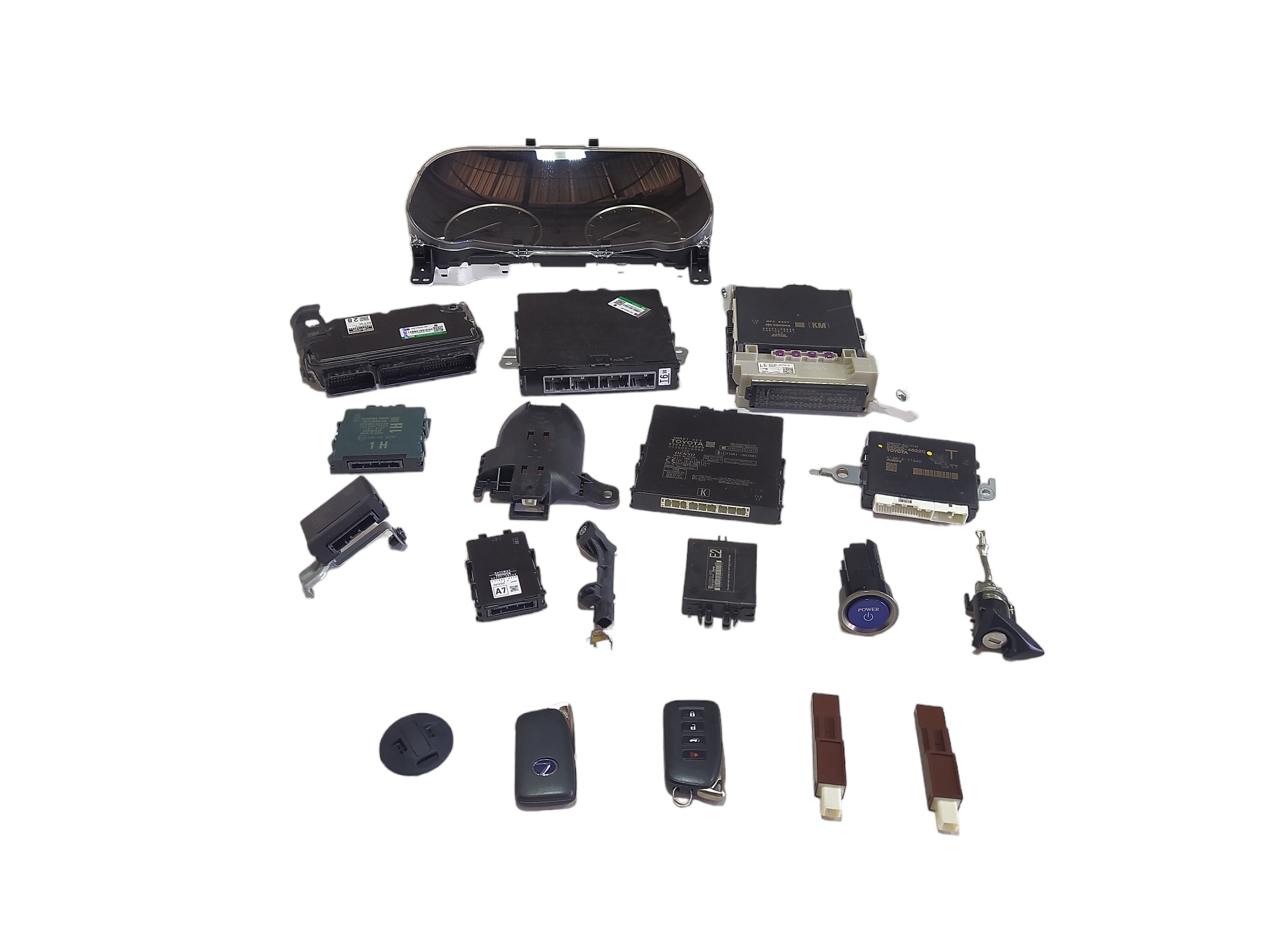 Kit Módulo Injeção Lexus Rx450hl 3.5 2021 V576 5