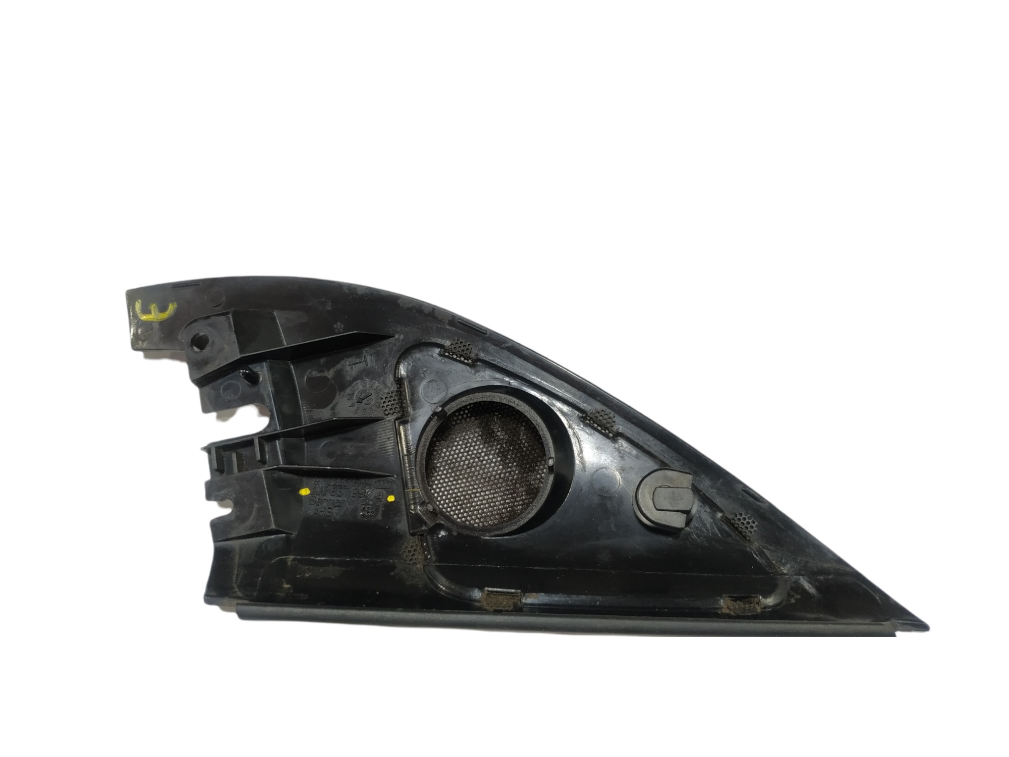 Acabamento Retrovisor Esquerdo Vw Golf 2002 V364 Preto 7