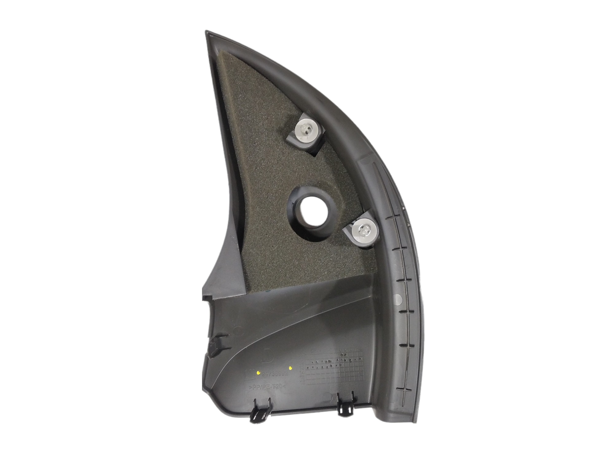 Acabamento Interno Direito Retrovisor Gm Spin V318 Cinza 5