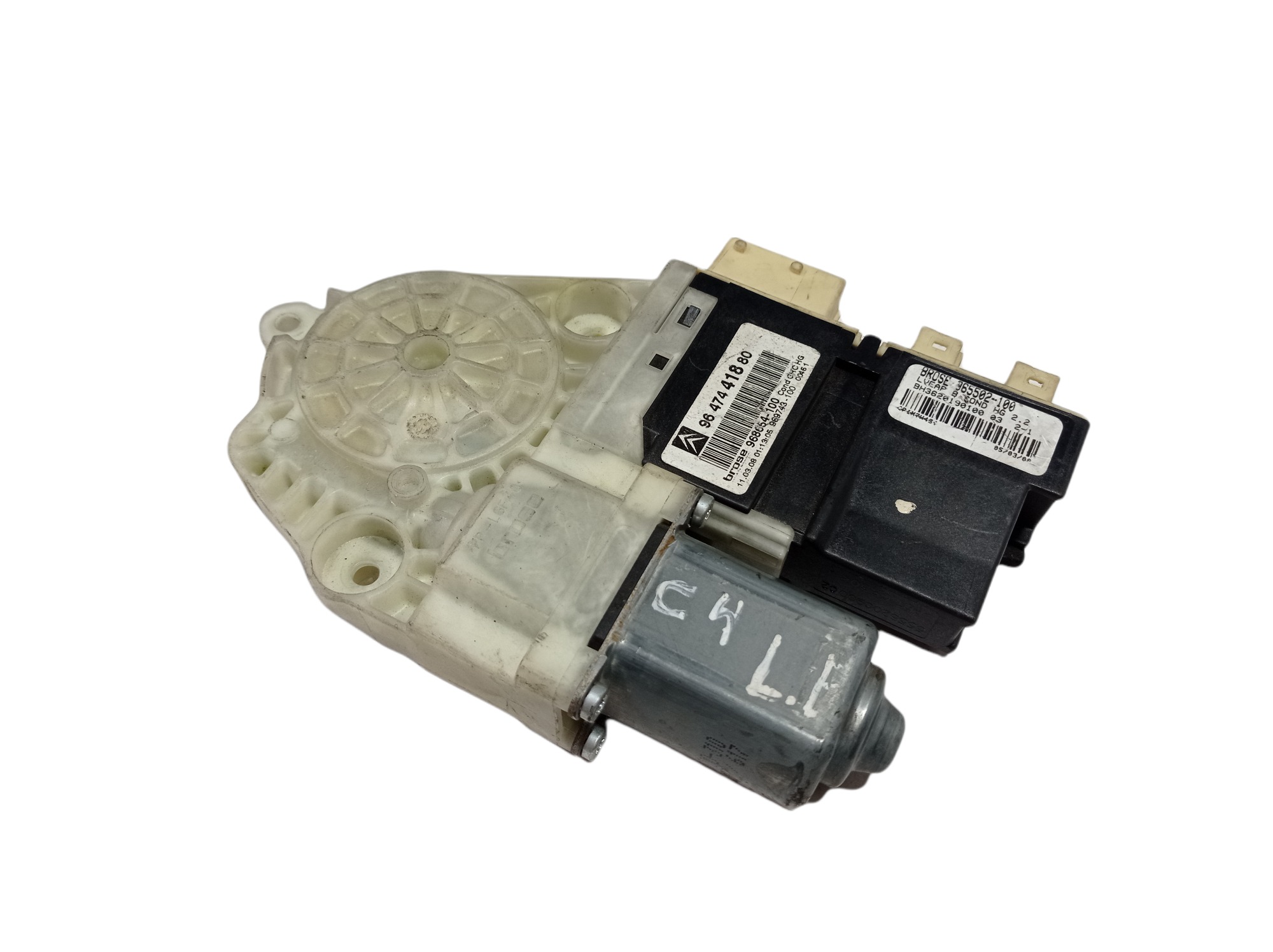 Motor Vidro Elétrico Dianteiro Esquerdo Citroen C4 2008 V141 2