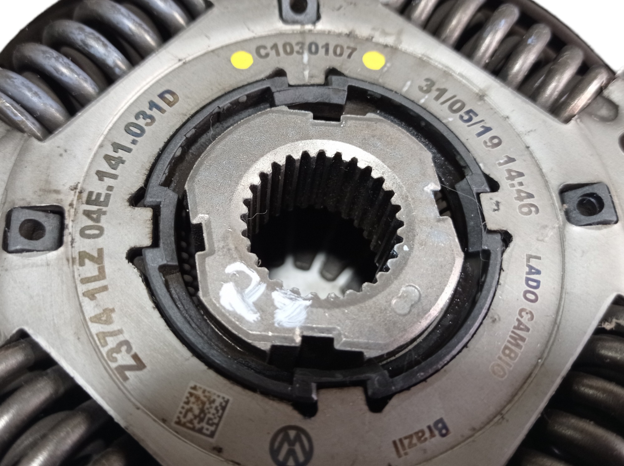 Kit Embreagem 27.000 Km Vw Saveiro Cross 2020 1.6 16v V467 5