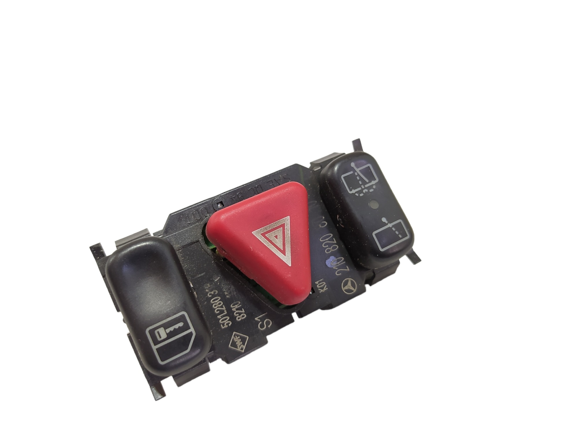 Botão Pisca Alerta Mercedes C230 2.3 1998 2108208010 V483 5