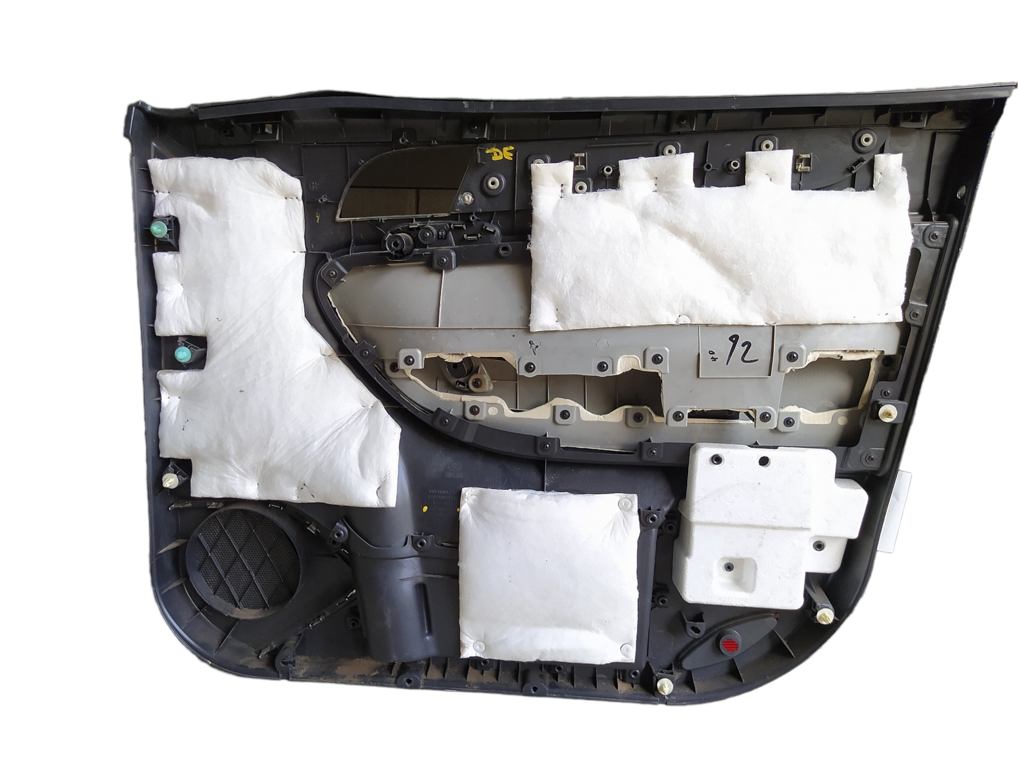 Forro Porta Dianteira  Esquerda Jac T6 2.0 16v 2016 V475 Preto 3