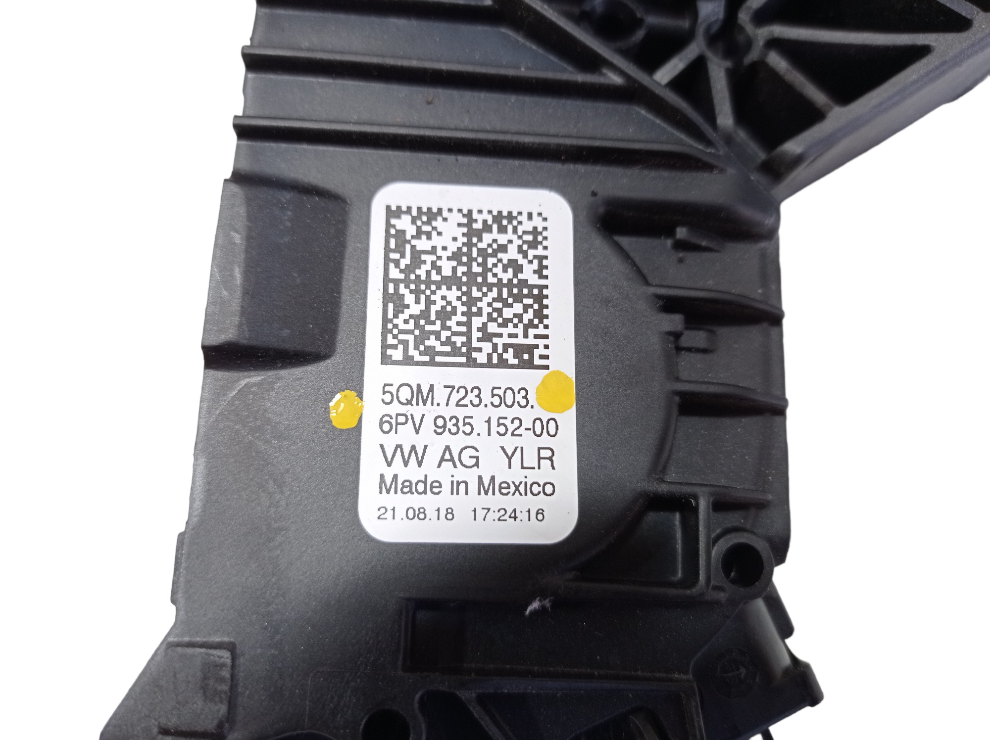Pedal Acelerador Vw Golf Gti 2019 5qm723503 V563 9