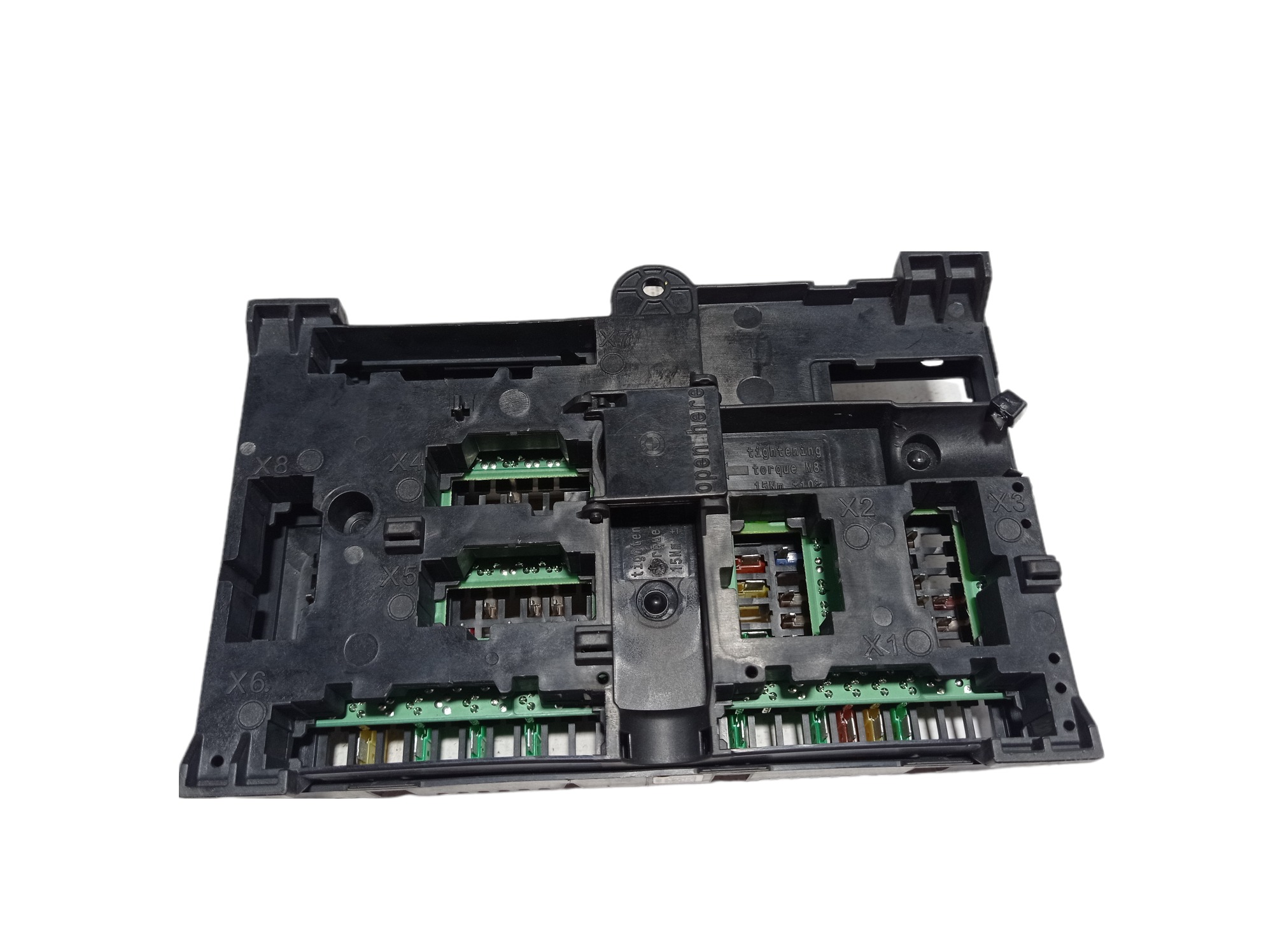 Caixa  Fusível Porta Mala Bmw X4 30i 2019 6828075 V350 5