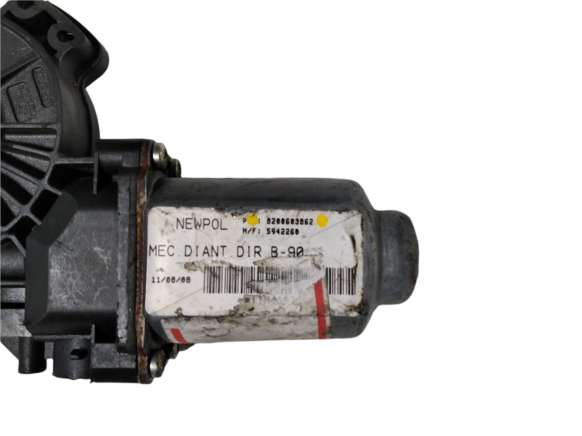 Máquina Vidro Porta Dianteira Direita Renault Sandero 2010 2