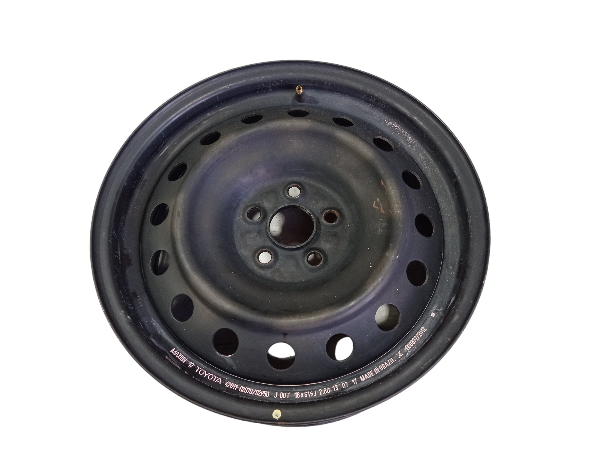 Roda Aro 16 Ferro 5×100 Toyota Corolla 2018 V336 5