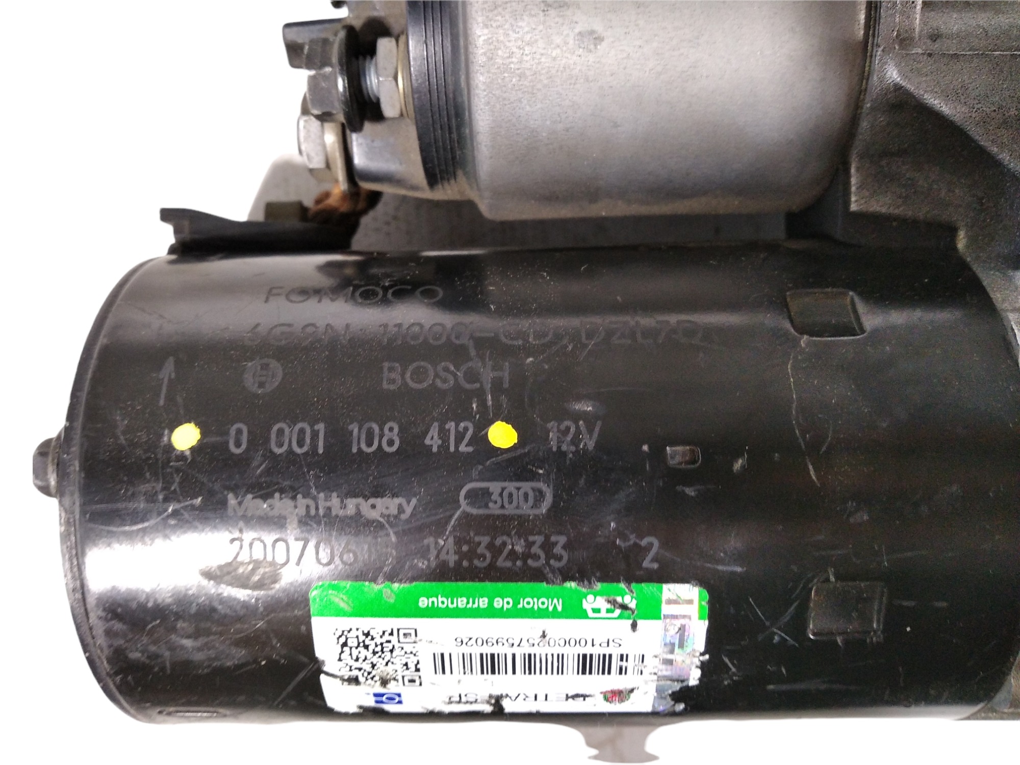 Motor Arranque Volvo Xc 70 2007 V64 6g9n11000cd 6