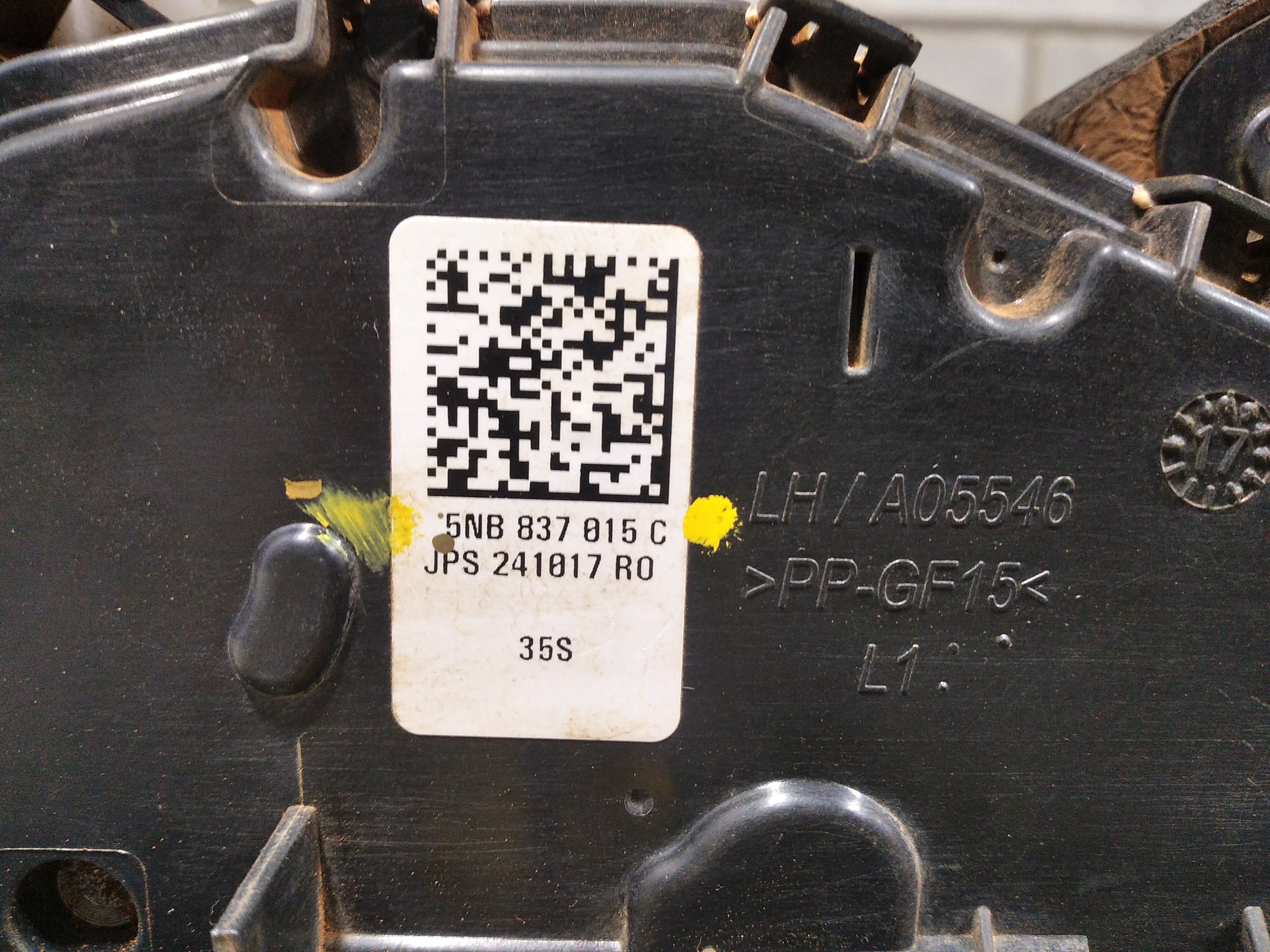 Fechadura Porta Dianteira Esquerda Vw Polo 2018 5nb837015c 9