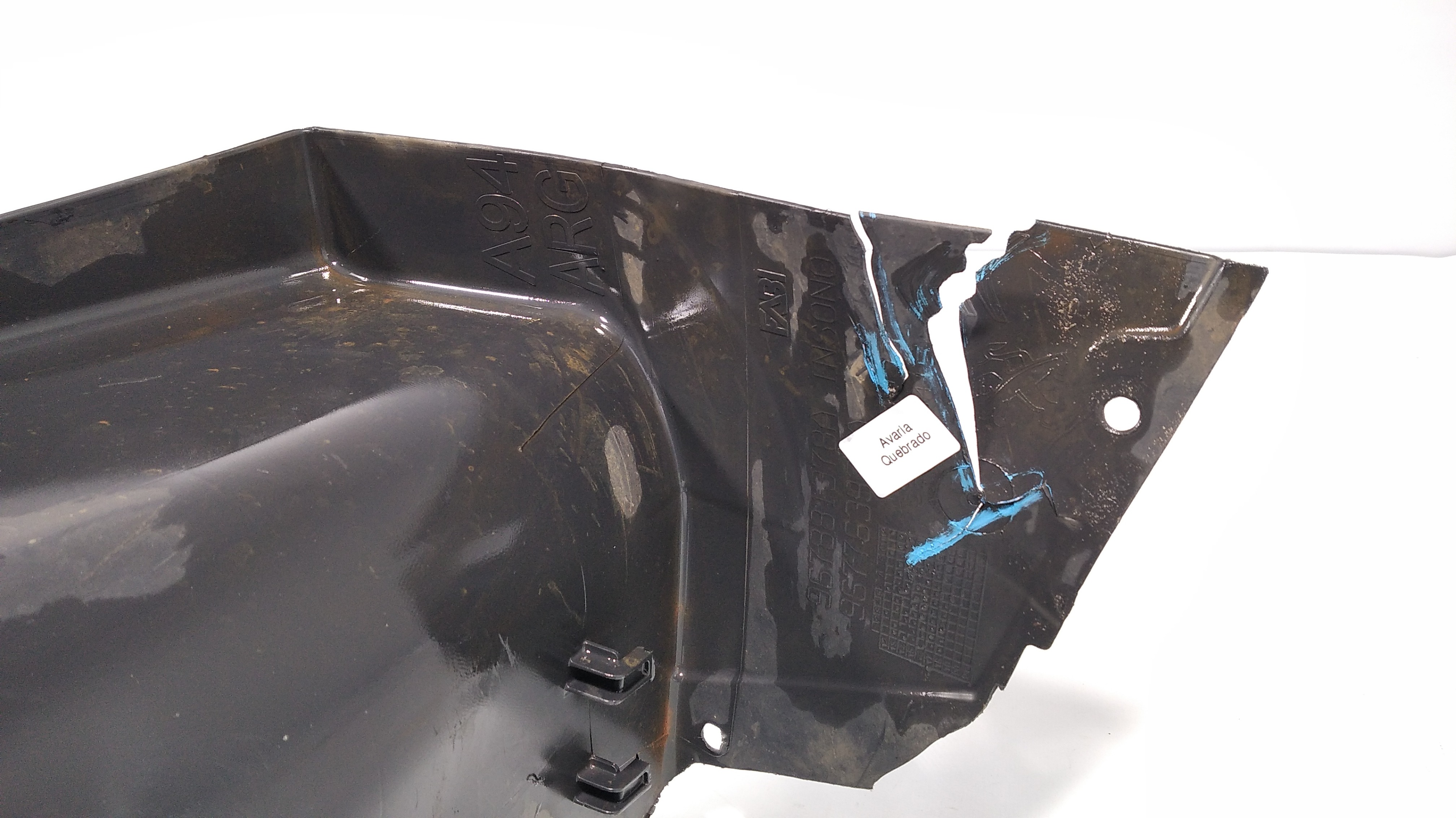 Parabarro Traseiro Esquerdo Peugeot 2008 2019 V341 Avaria 5