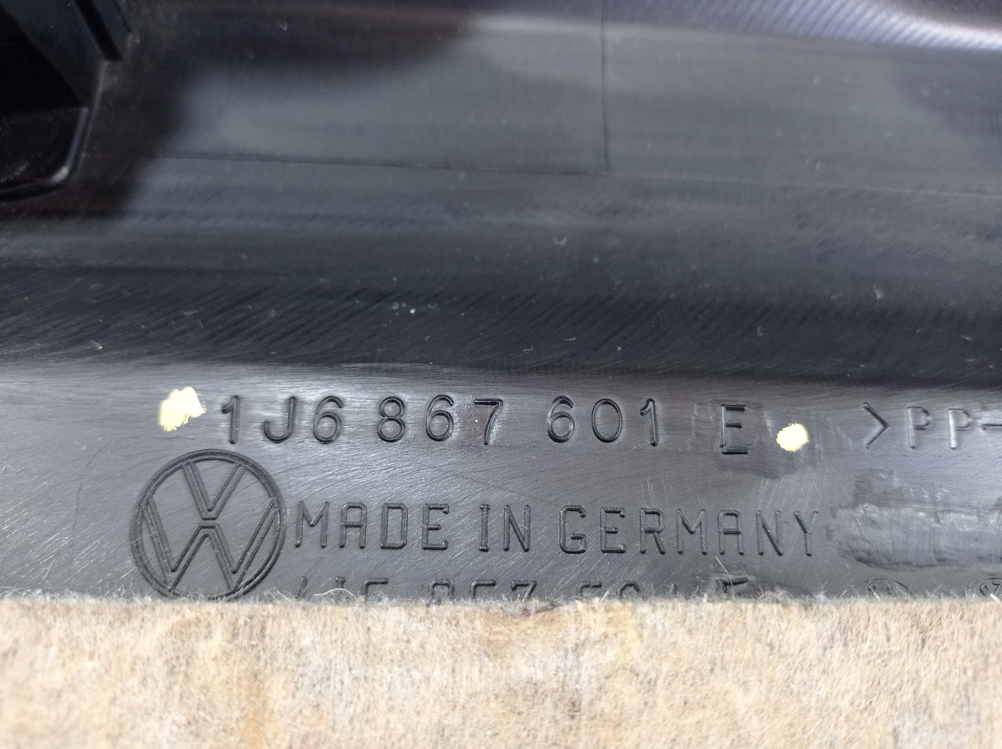 Forro Tampa Traseira Vw Golf 2.0 2000 1j6867601e V478 9