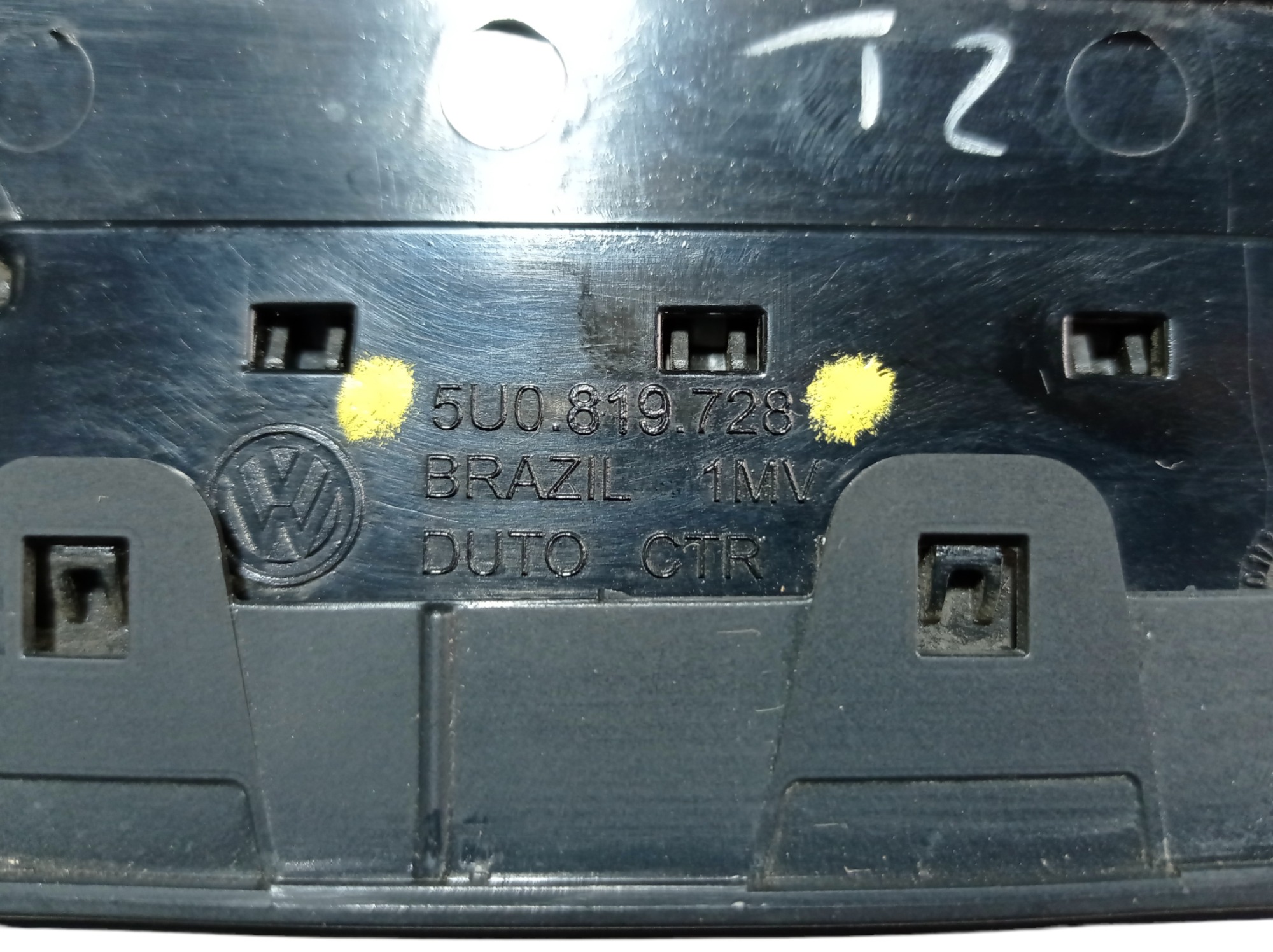 Difusor Ar Central Vw Saveiro Cross 2020 5u0819728 V467 8