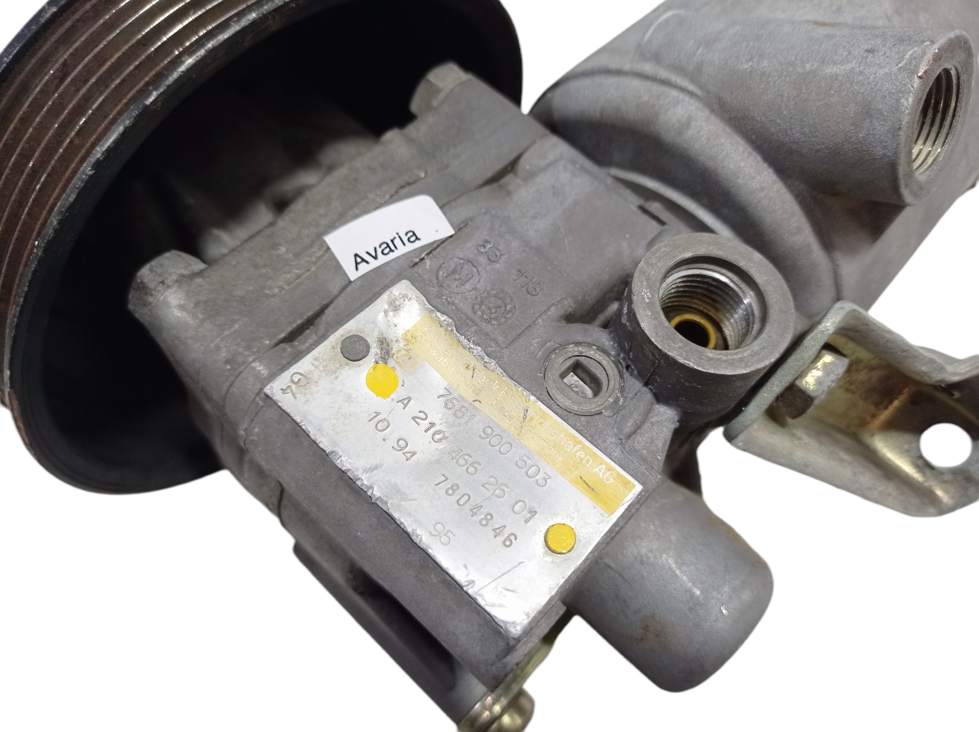 Bomba Direçao Hidraulica Mercedes C280 6cc 1995 V77 3