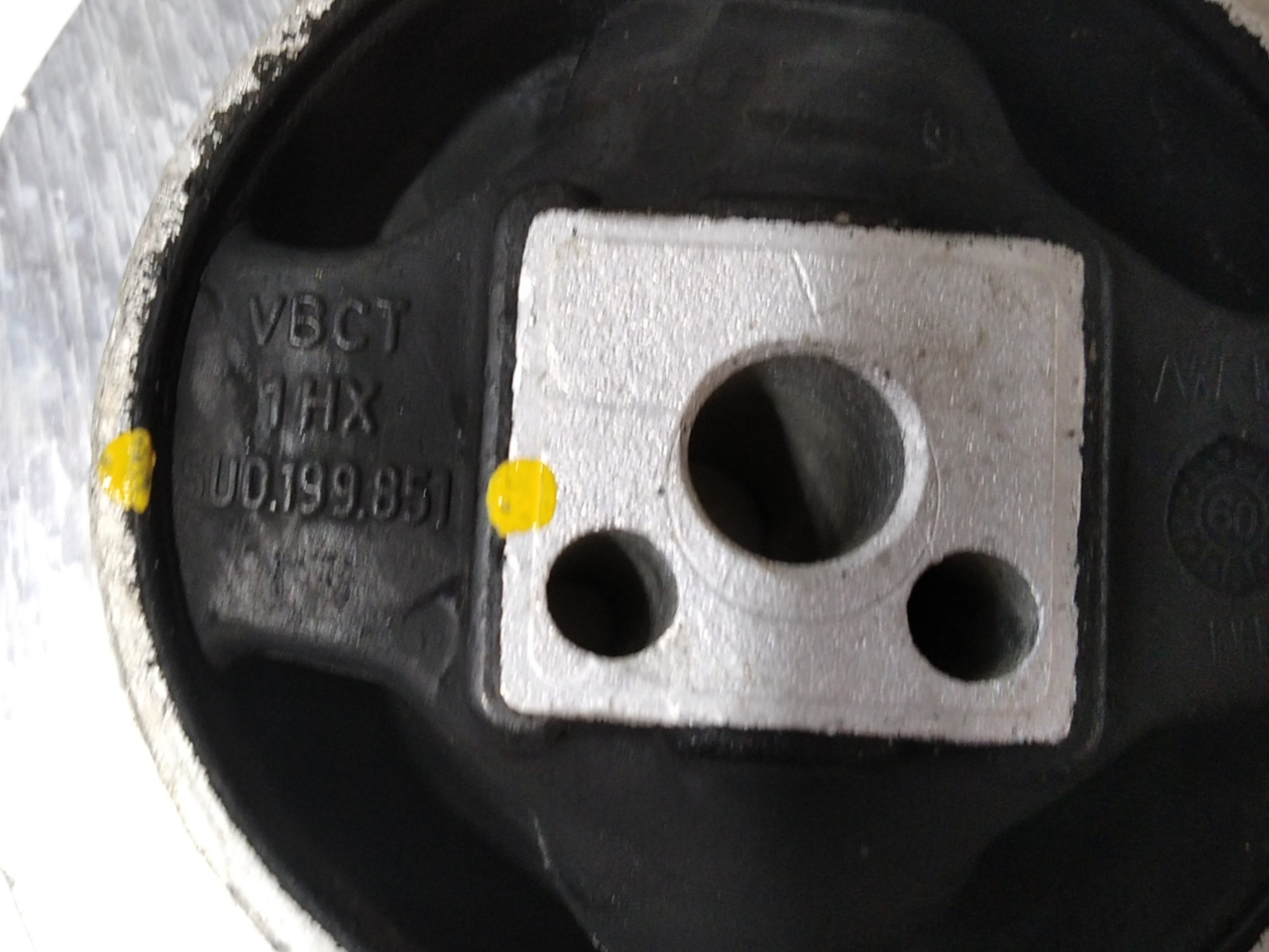 Coxim Inferior Câmbio Gol G5 G6 Fox Saveiro Voyage Polo V364 4