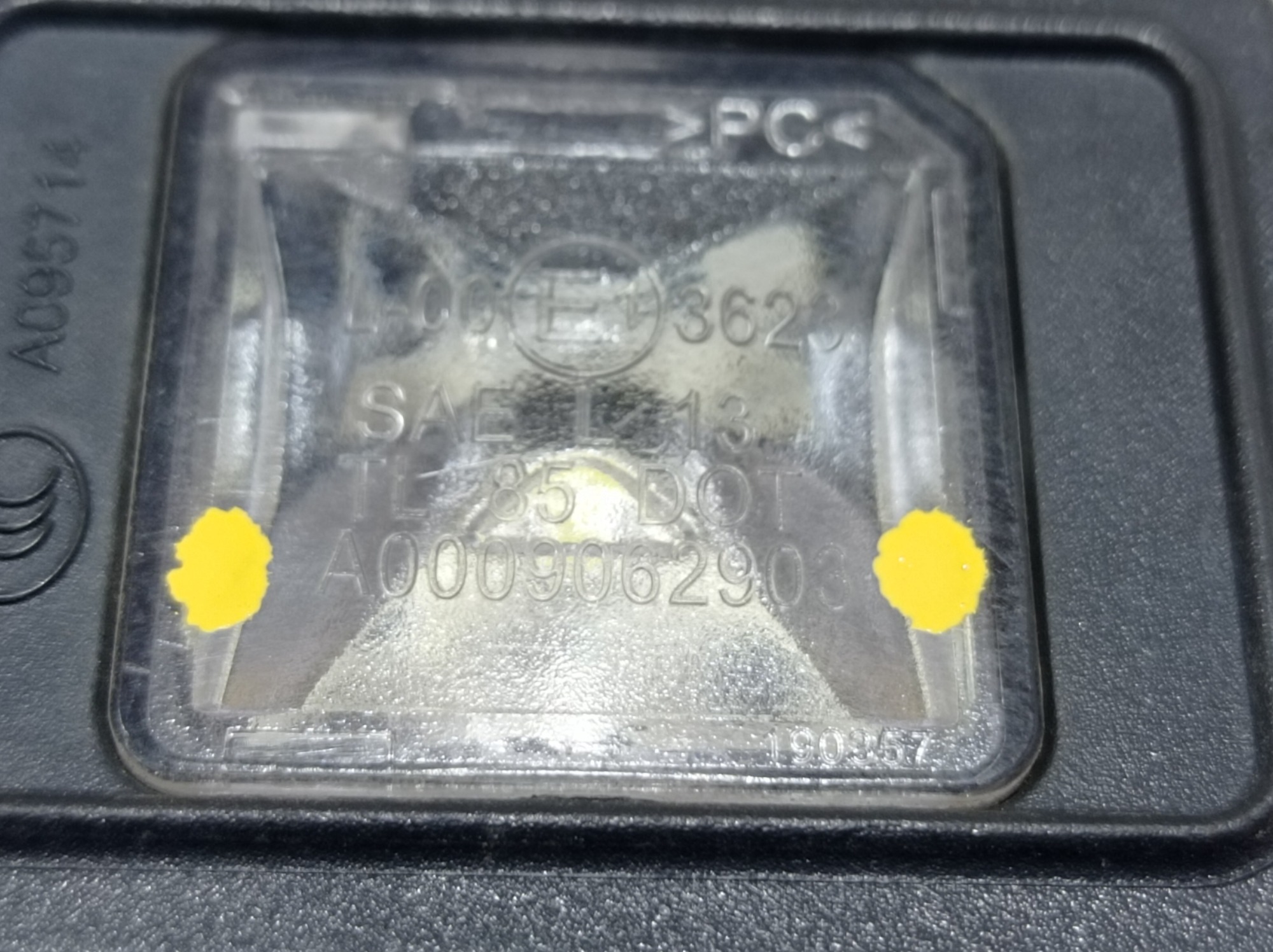 Luz De Placa Mercedes Gla 200 2016 A0009062903 V568 8
