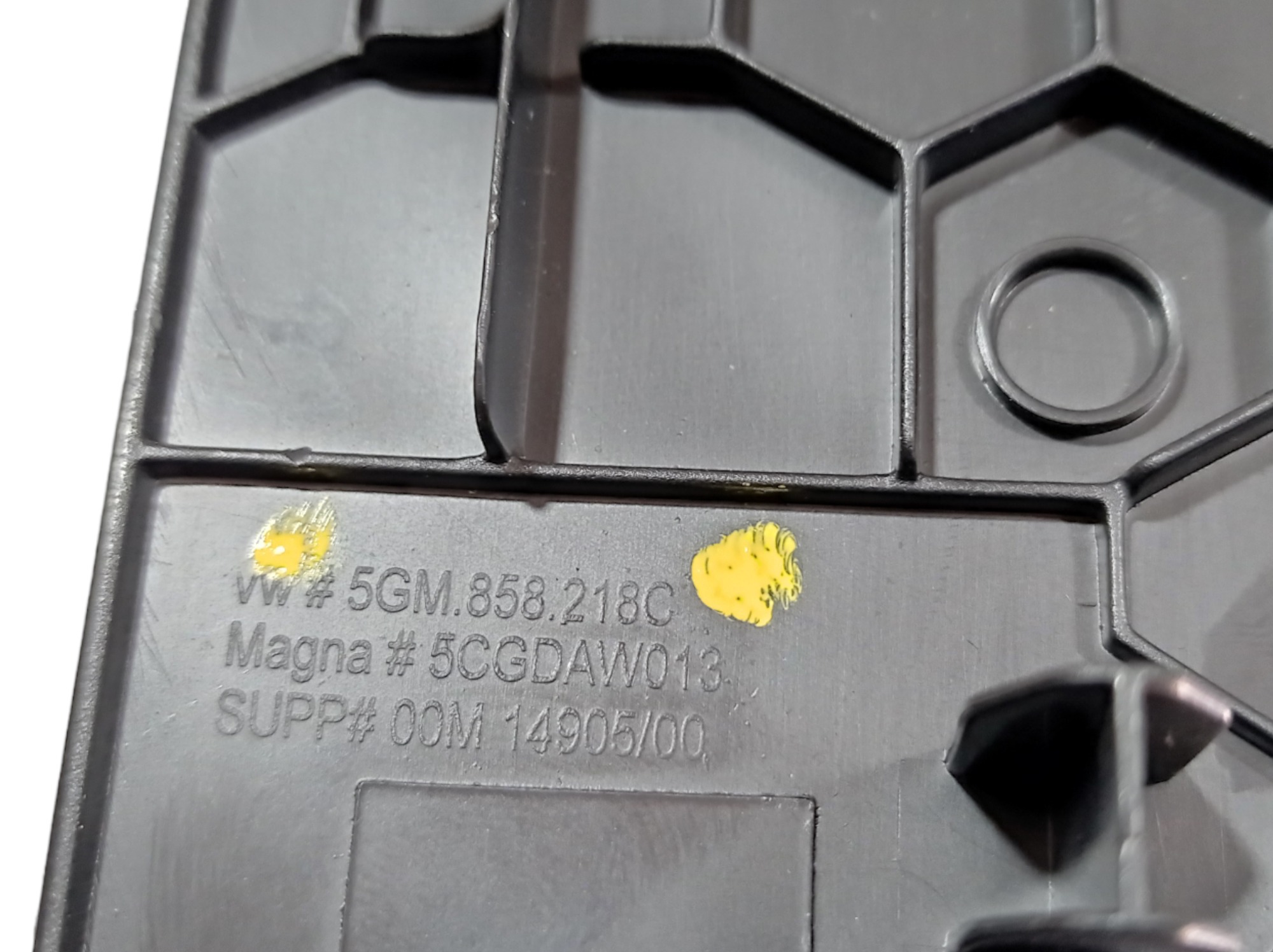 Acabamento Direito Painel Vw Golf Gti 2019 5gm858218c V563 6