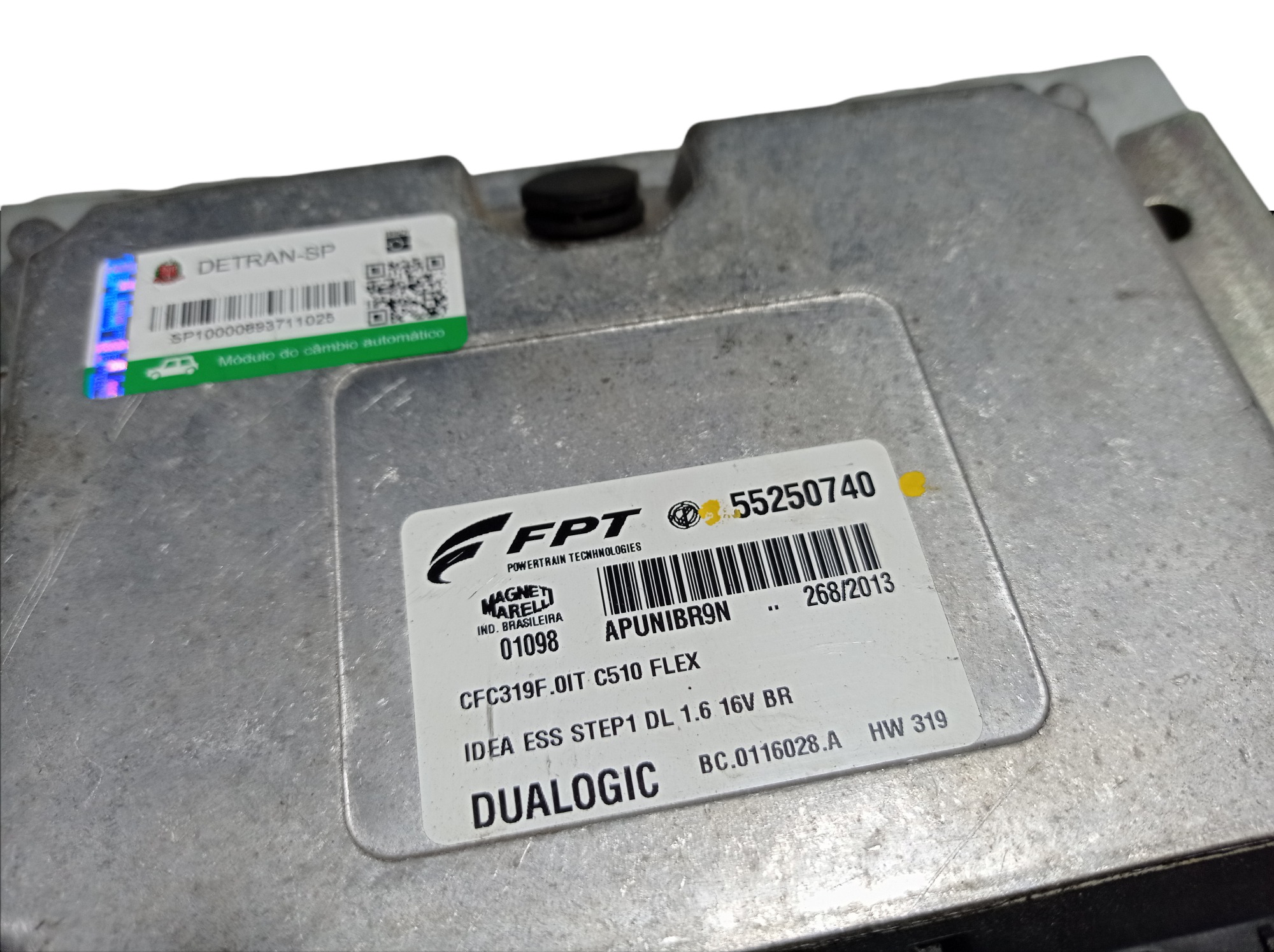 Módulo Câmbio Automático Fiat Idea 2014 55250740 V259 7