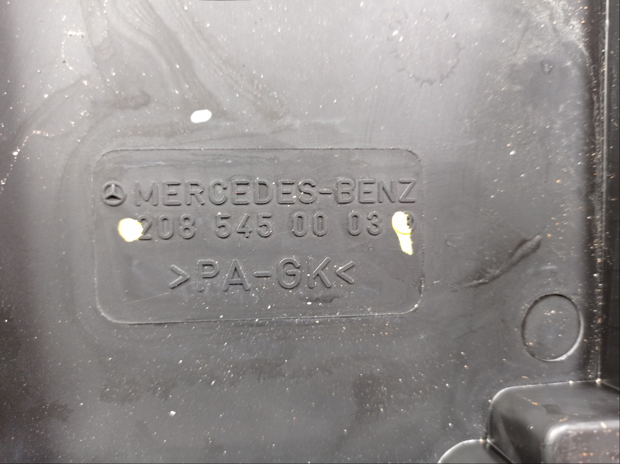 Tampa Caixa Fusível Mercedes C230 1998 2085450003 V493 9