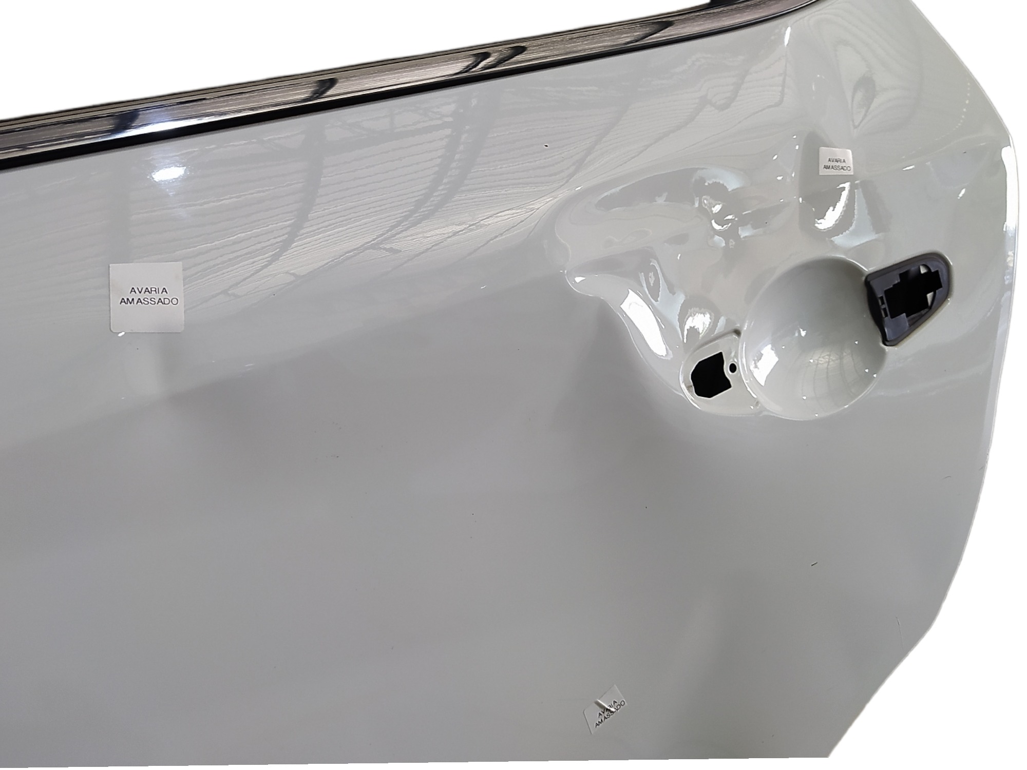 Porta Traseira Esquerda Jac T6 2.0 16v 2016 V475 Traseira Esquerda Branco 9