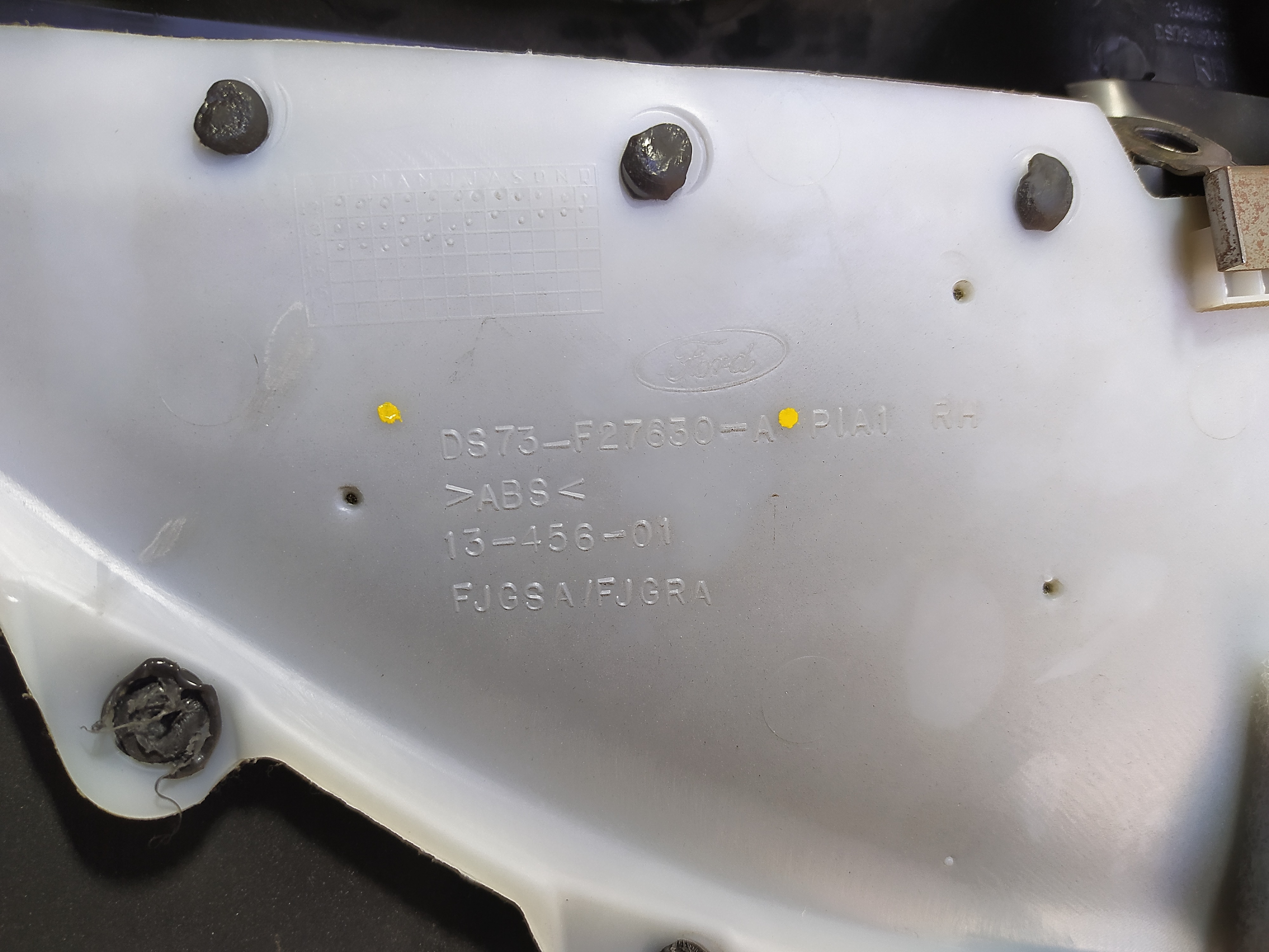 Forro Porta Traseiro Direito Ford Fusion 2013 A 2016 V464 Preto 8
