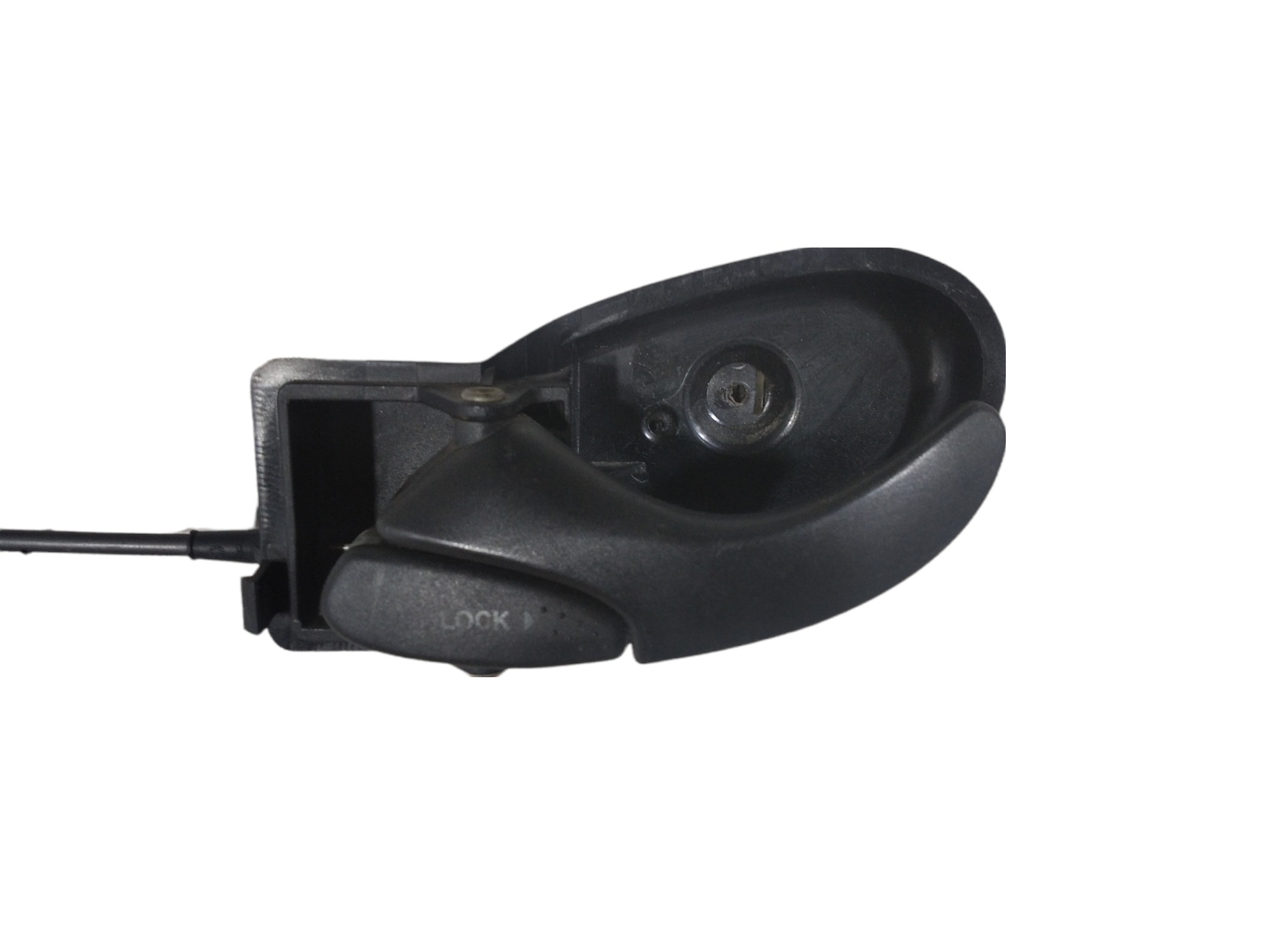 Maçaneta Interna Trasei Esquerda Ford Focus 2001 A 2008 V267 Preto Traseira 1
