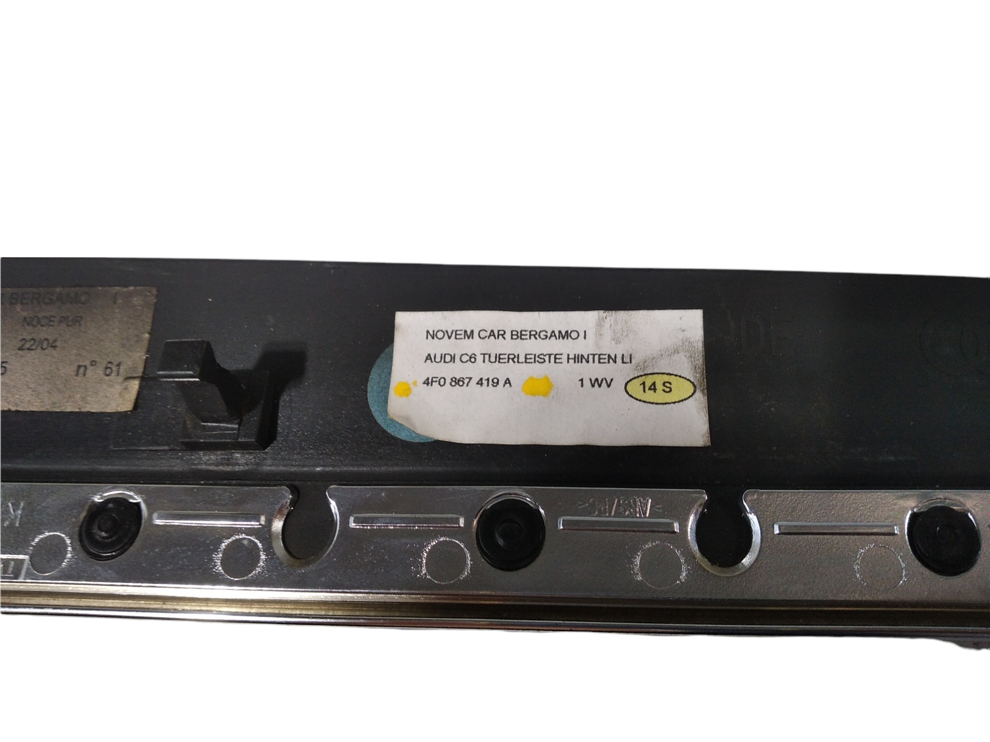 Acabamento Forração Traseira Esquerda Audi A6 2006 V29 9