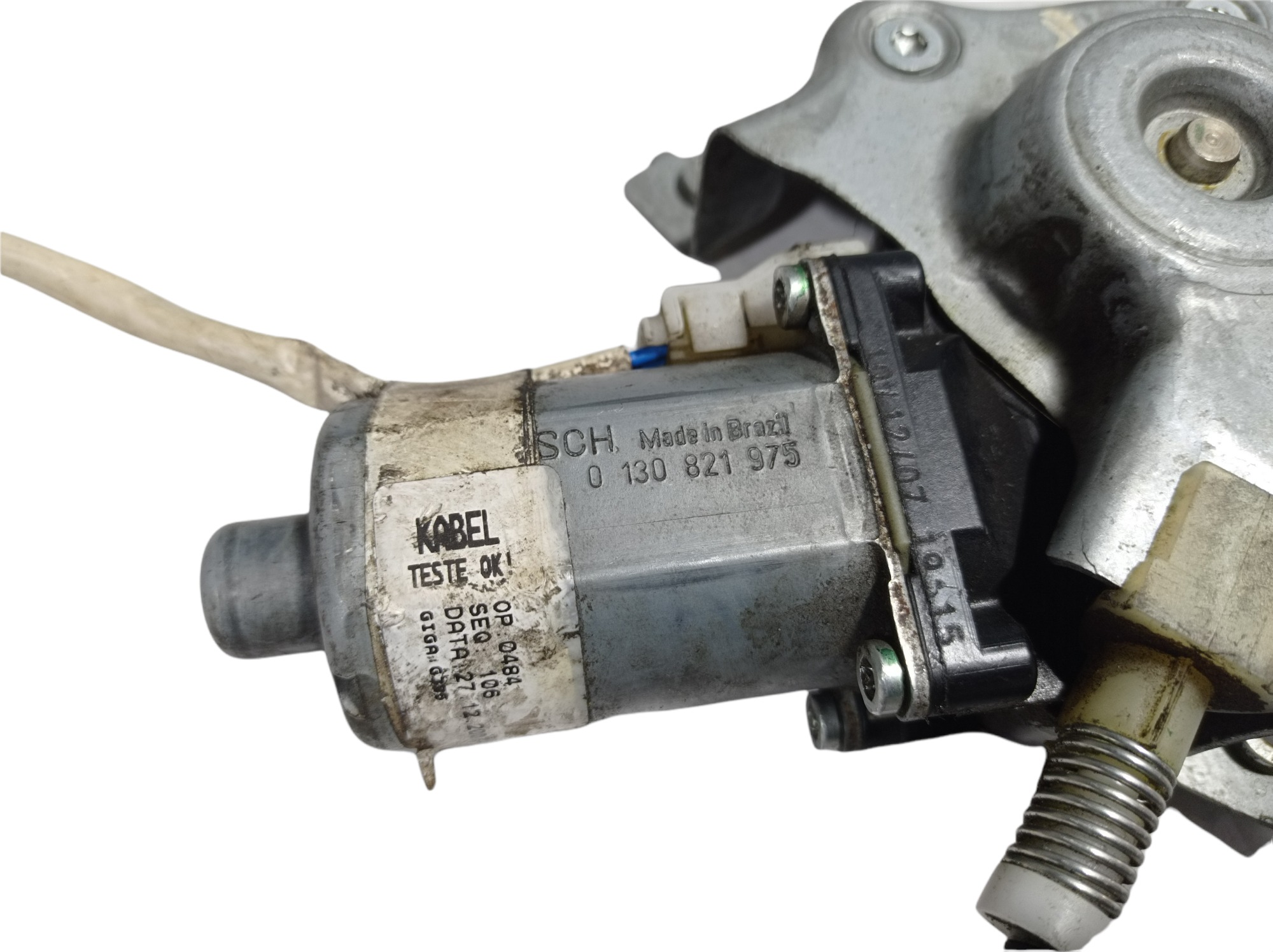 Máquina Vidro Traseiro Direito Honda Fit 2003 2008 V07 10