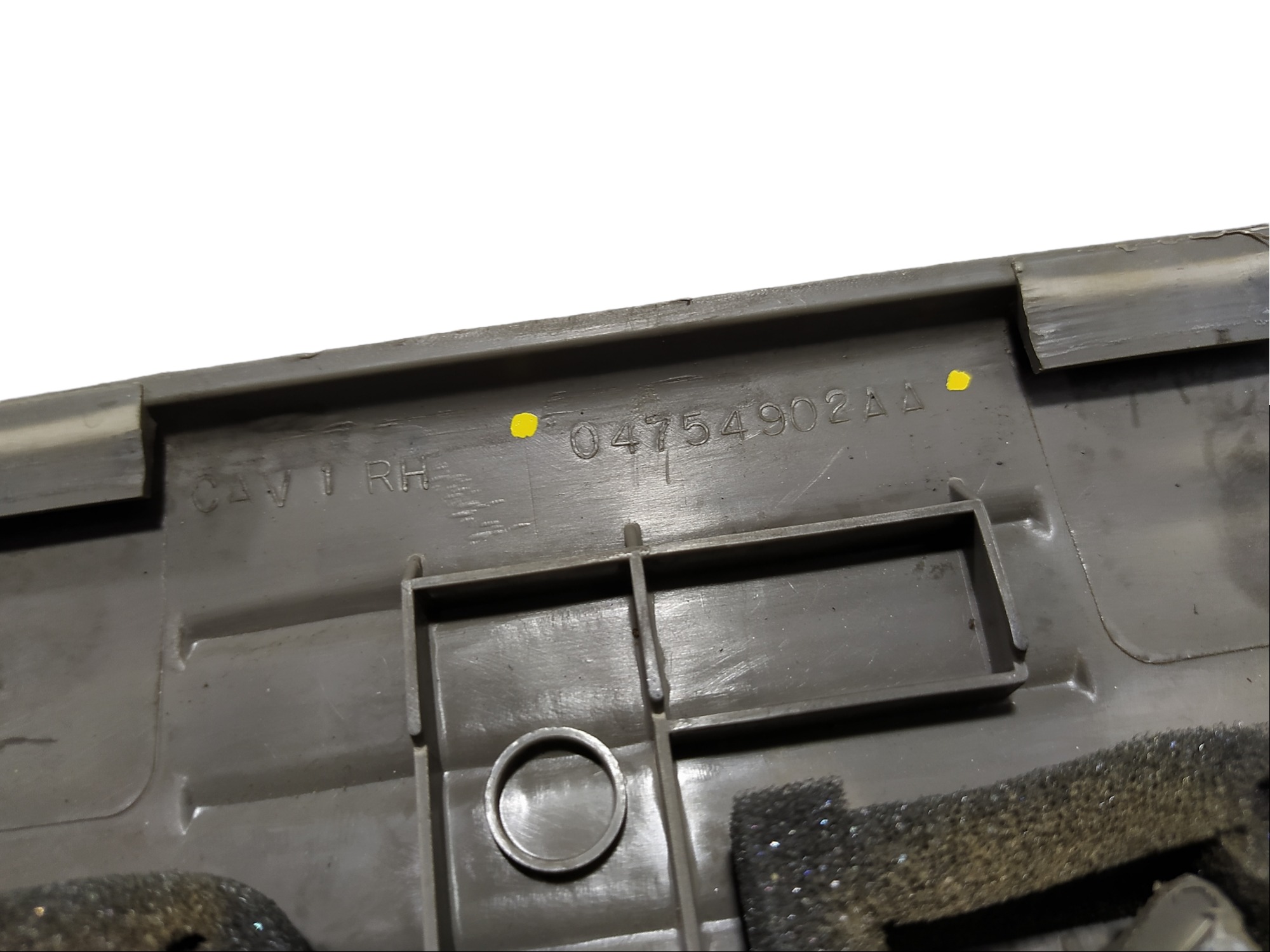 Soleira Traseira Direita Chrysler Grand Caravan 2003 V458 3