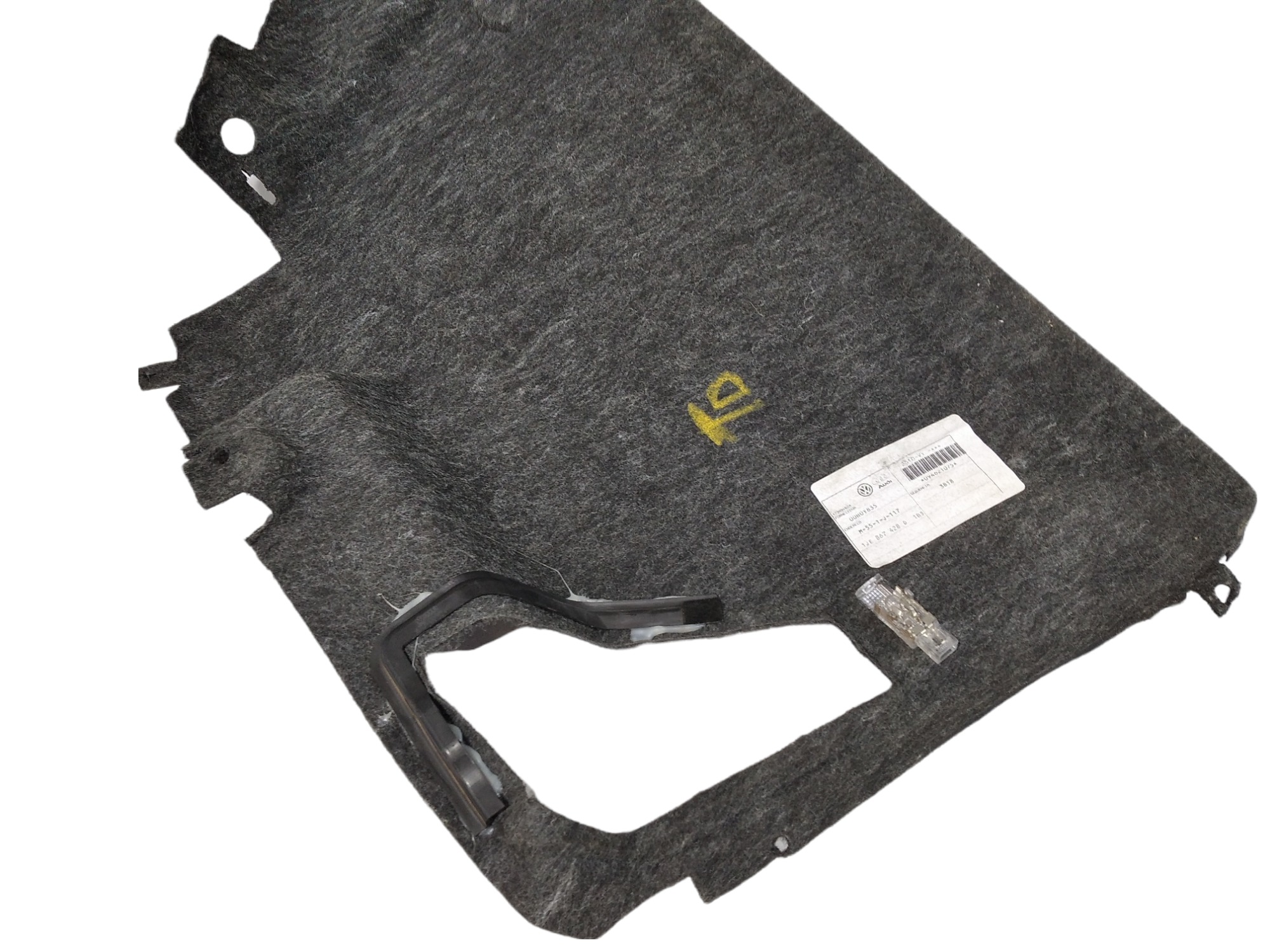 Forro Porta Mala Direito Volkswagen Golf 2009 V435 5