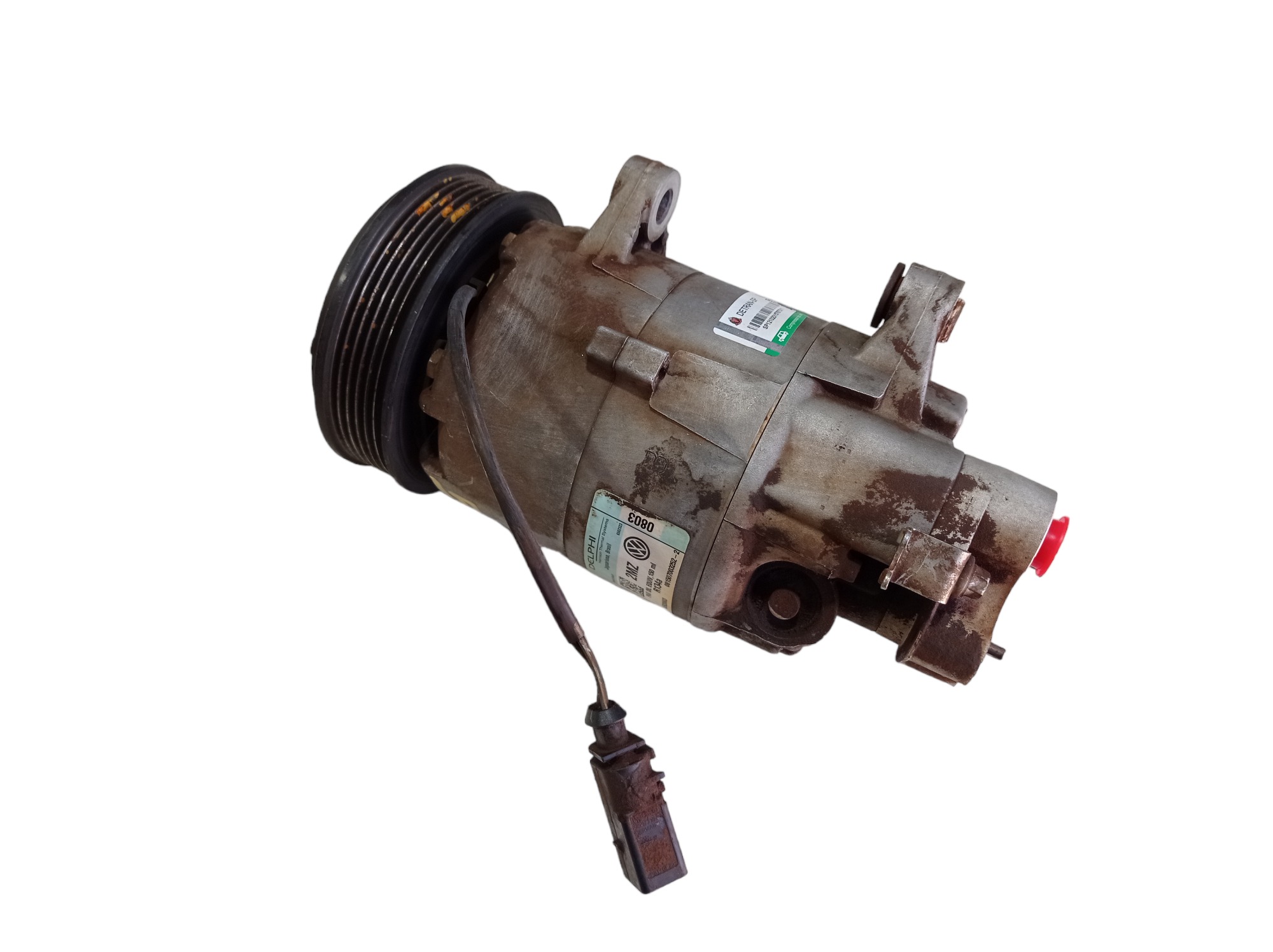 Compressor Ar Vw Golf 1.6 2008 V584 1je820803 / 6570437 8