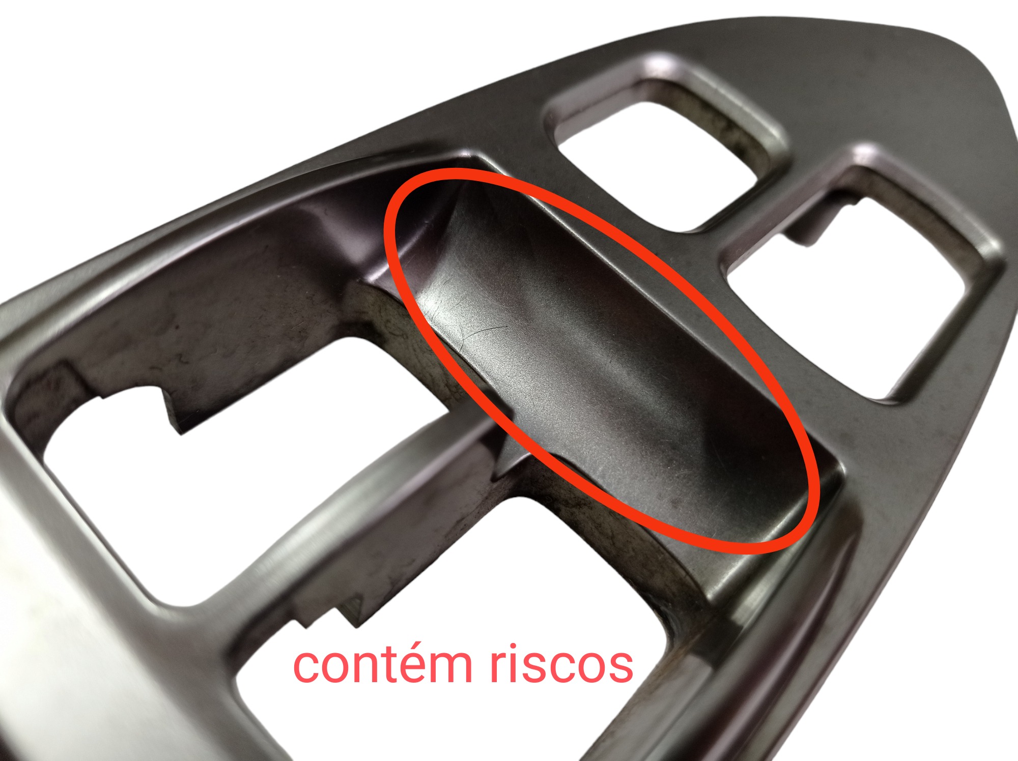 Moldura Botão Vidro Porta Diant Esquerda Pajero Full 12 V575 8