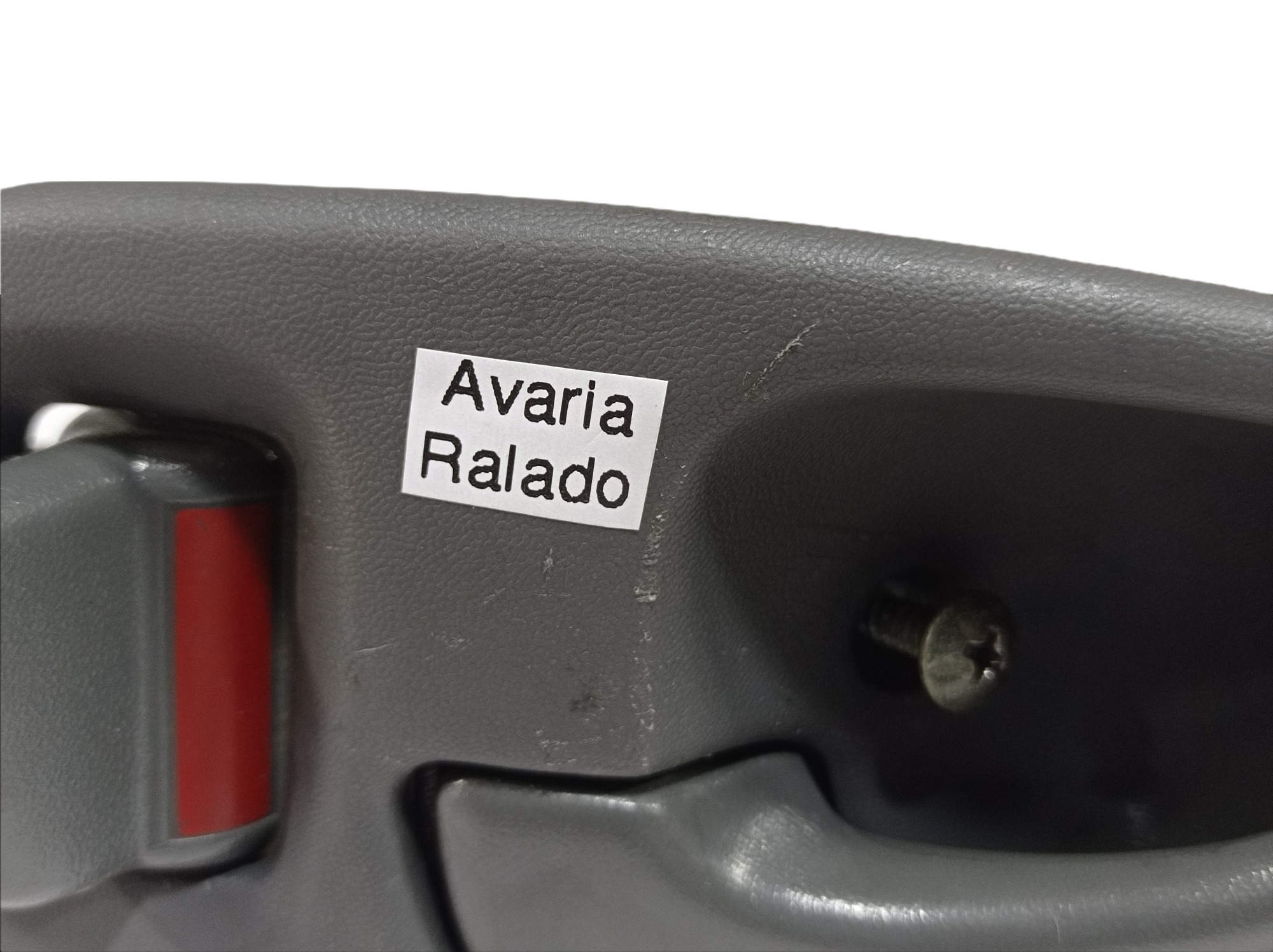 Maçaneta Traseira Esquerda Pajero Sport V262 Mb827395 Cinza Traseira 9