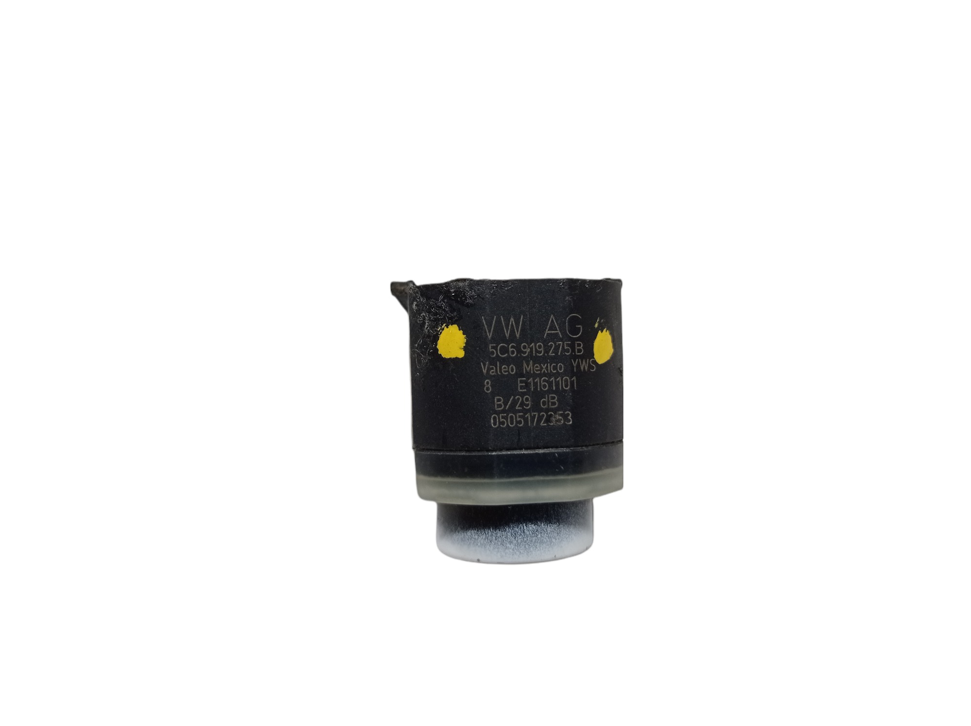 Sensor Estacionamento Traseiro Fox 2010 2017 5c6919275b S29 Branco 2