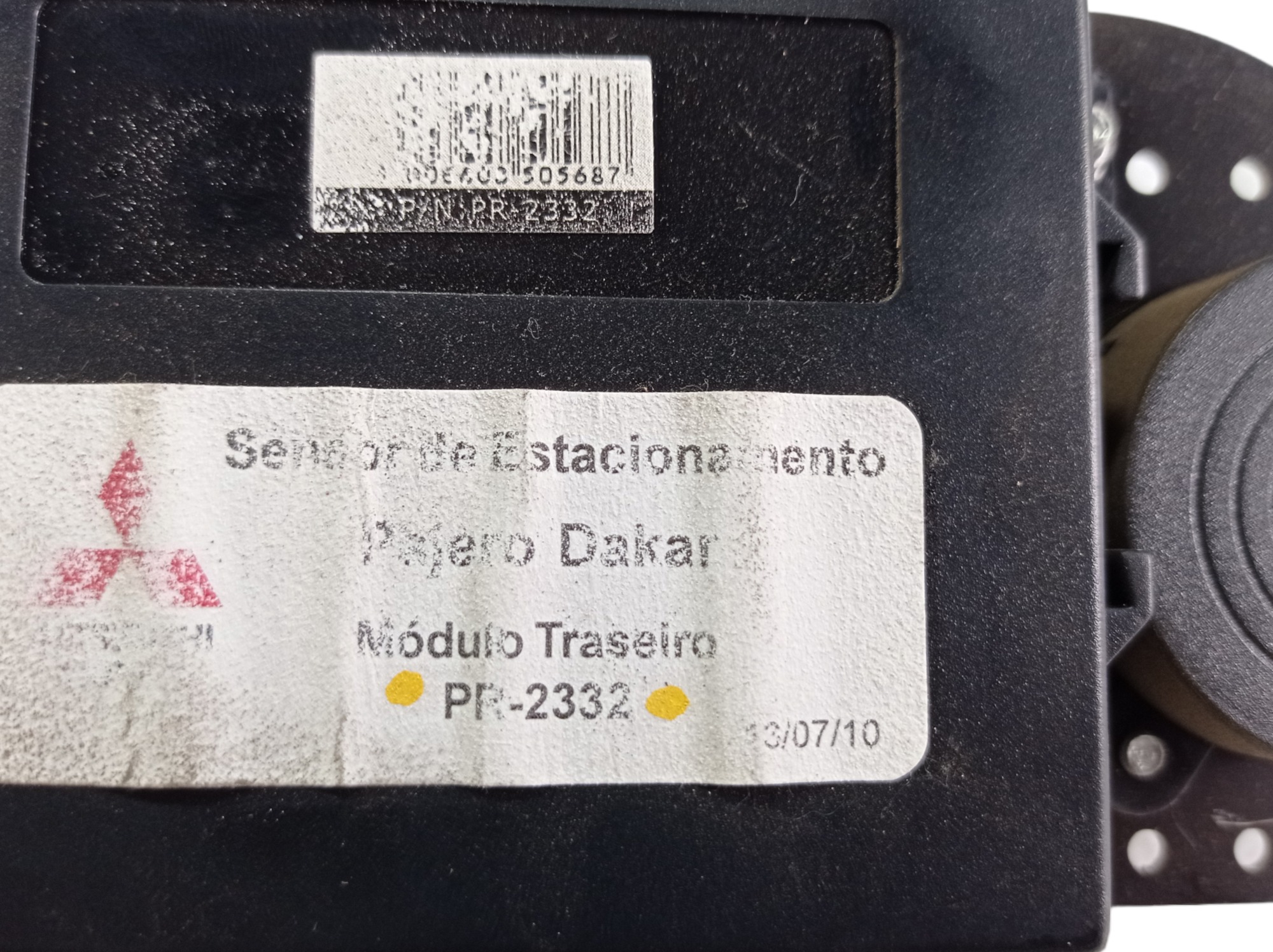 Sensor Estacionamento Mitsubishi Pajero Dakar 2011 V491 9
