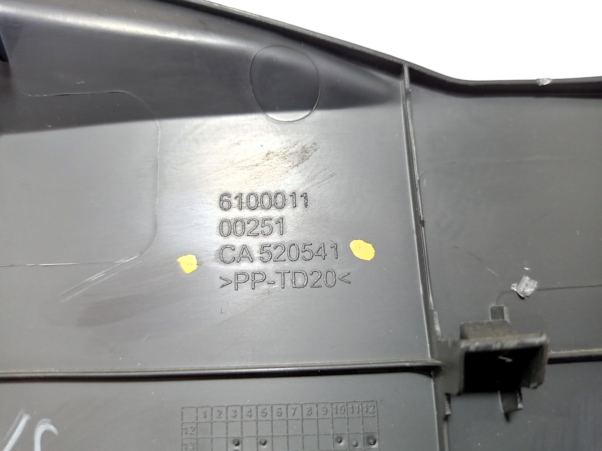Acabamento Esquerda Console Mitsubishi Asx 2014 V574 6