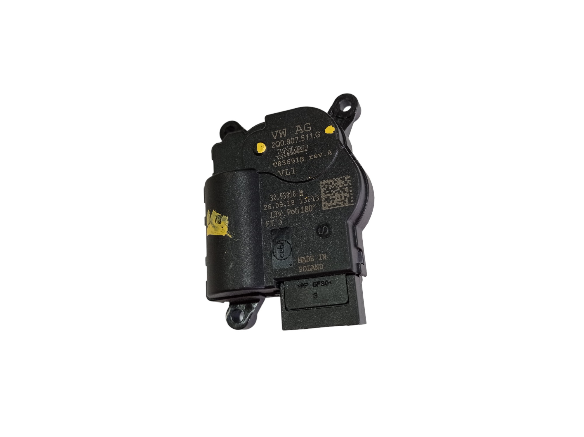 Motor Atuador Esquerdo Ar Condicionado Vw Golf Gti 2019 V563 2