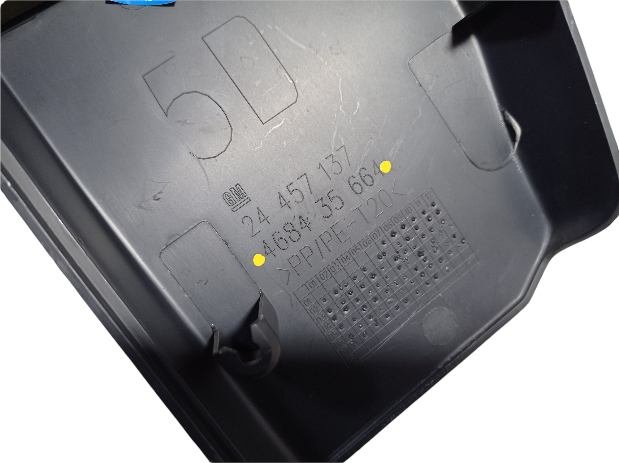 Acabamento Interno Retrovisor Esquerdo Gm Corsa Montana V224 Preto 5