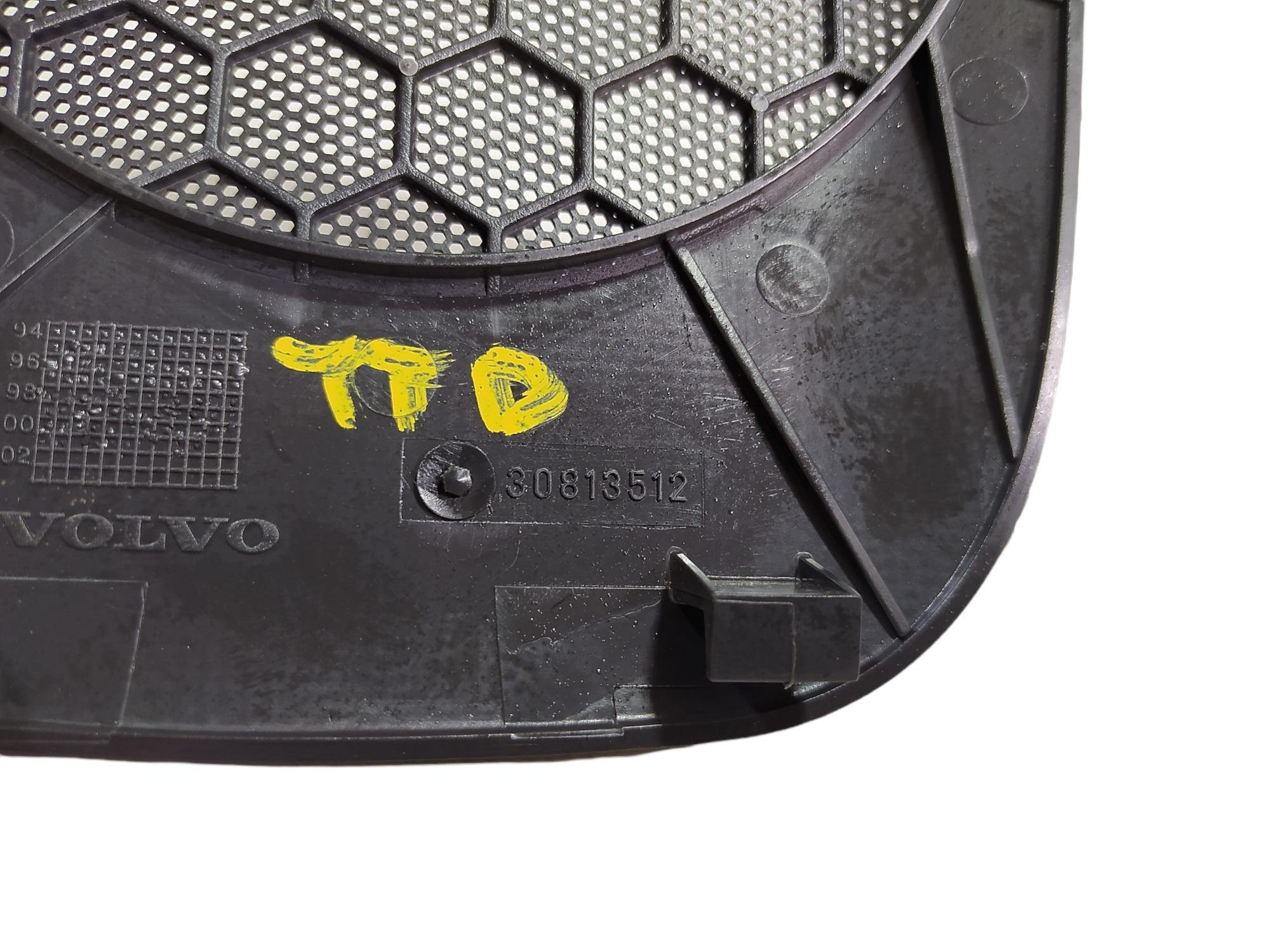 Grade Alto Falante Tampão De Som Direito Volvo S40 2002 V54 7