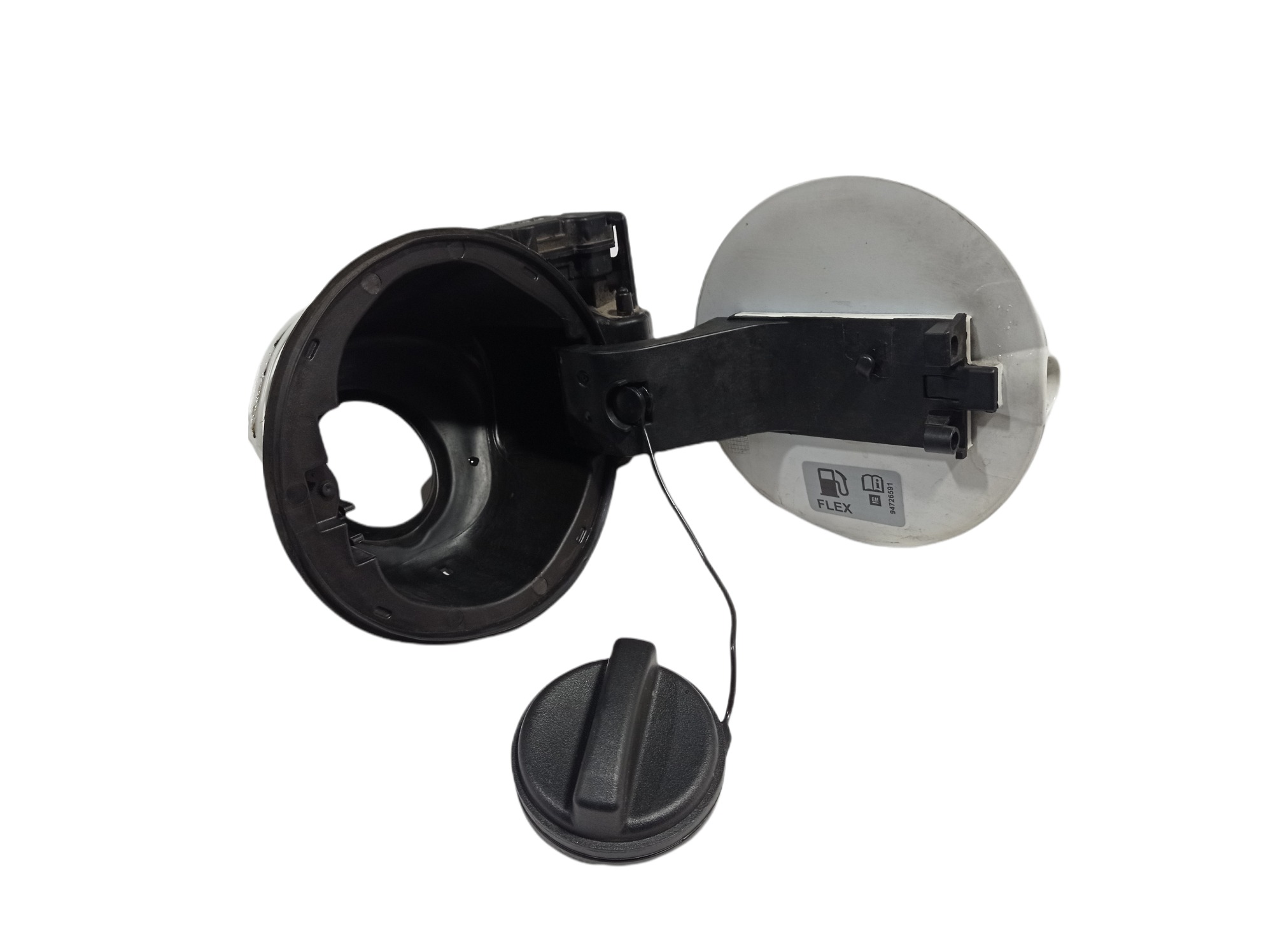Portinhola Tanque Combustível Gm Onix Com Trava 52036226 Branco 7
