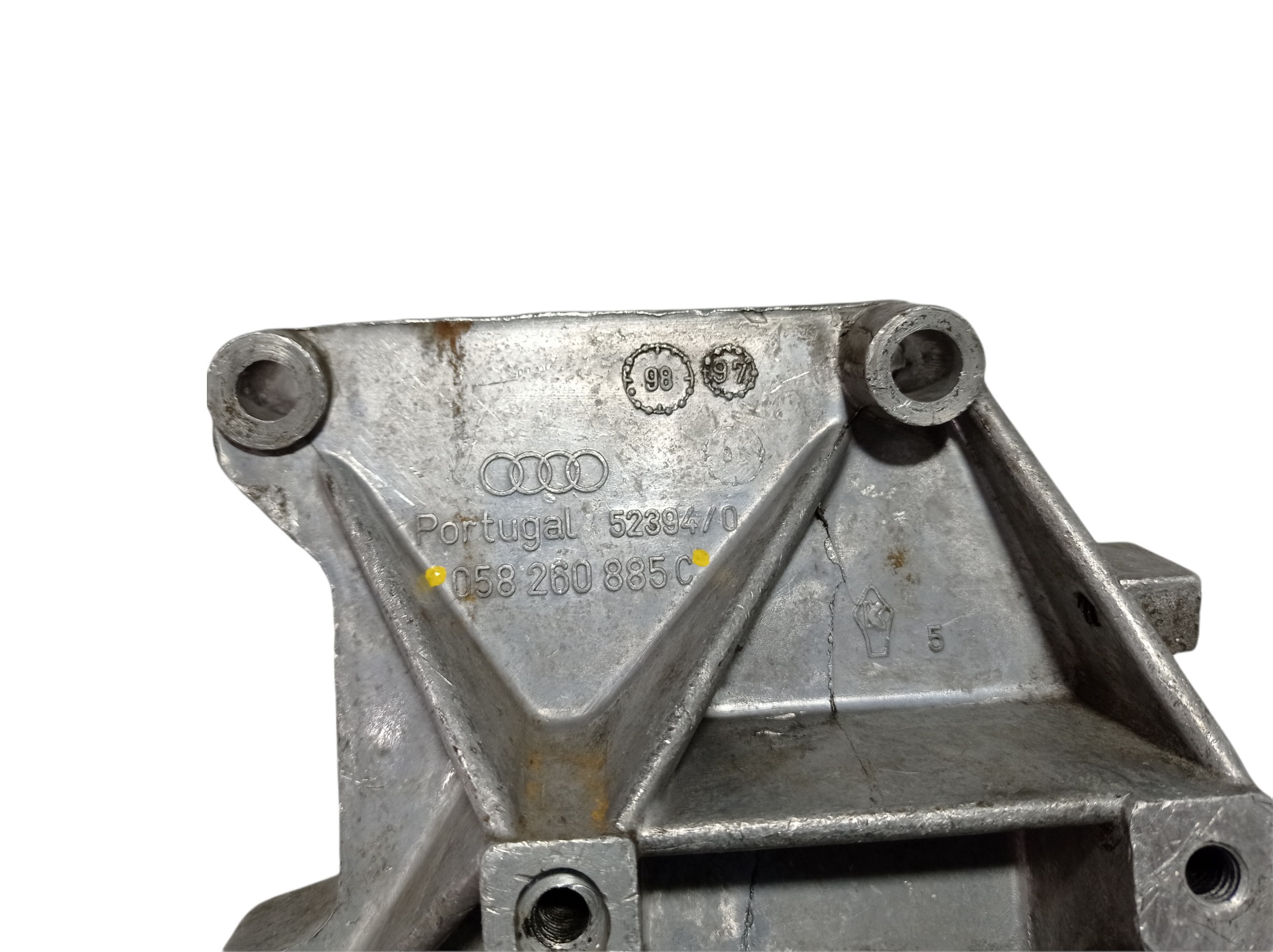 Suporte Compressor Ar Passat Audi A4 1.8 V266 058260885c 5