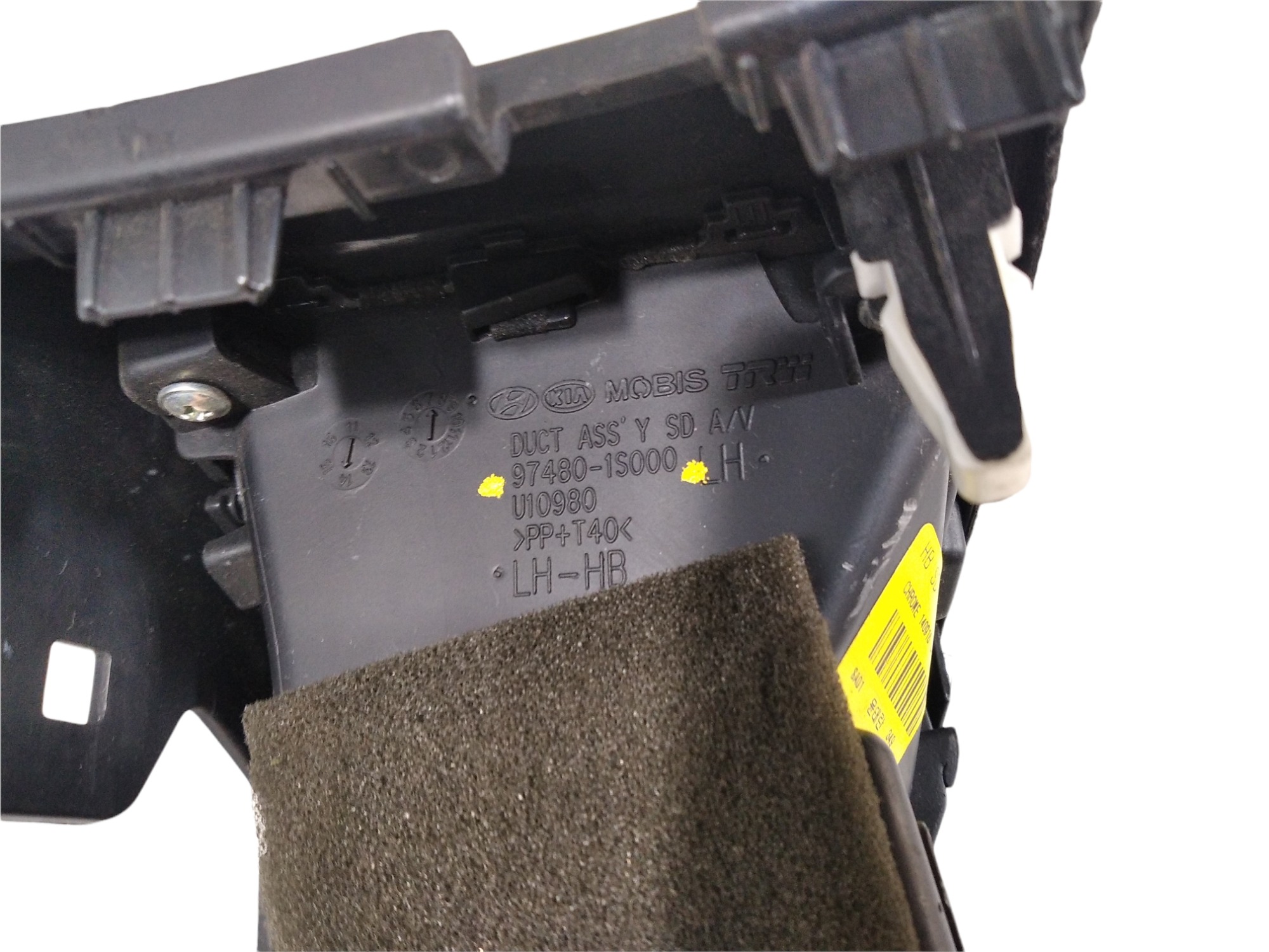 Difusor Ar Esquerdo Hyundai Hb20 2014 A 2018 V130 9