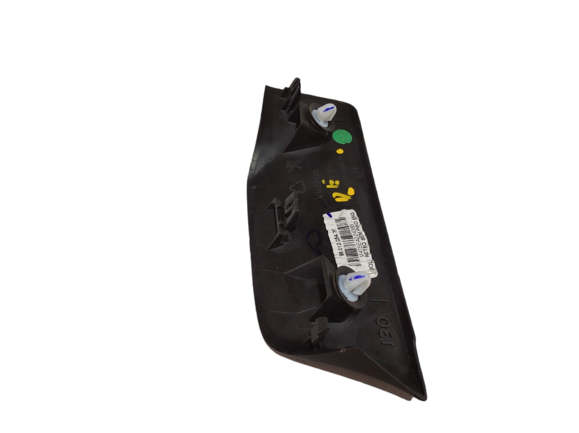 Acabamento Retrovisor Dianteiro Esquerdo Peugeot V437 Preto 1